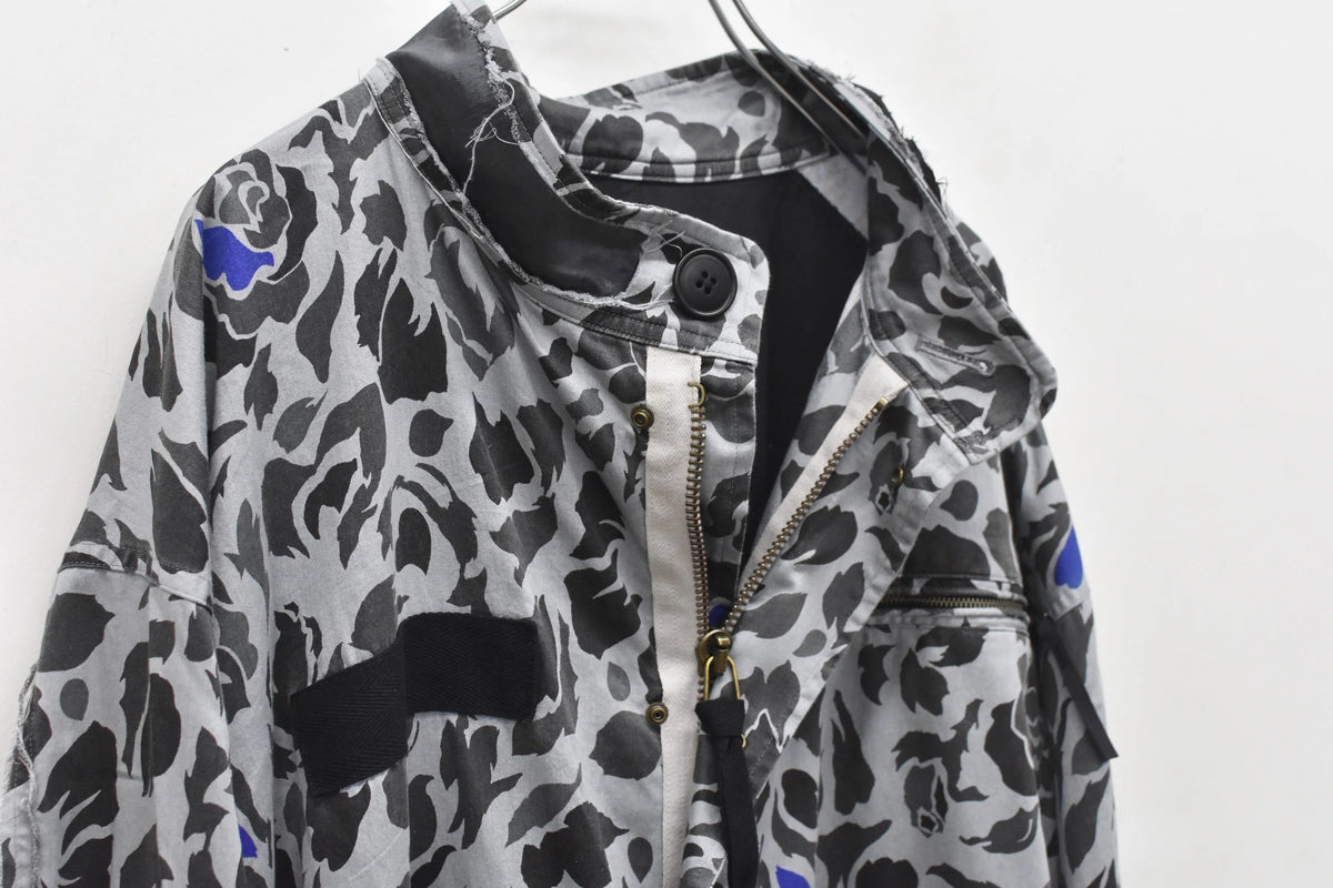 【New Rose】 ★ご予約受付中★ 40/- ROSE Camouflage M65 COAT