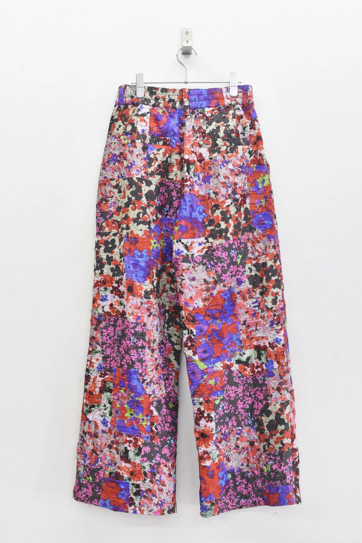 【New Rose】★예약 접수 중★FLOWER PATCHWORK PANTS