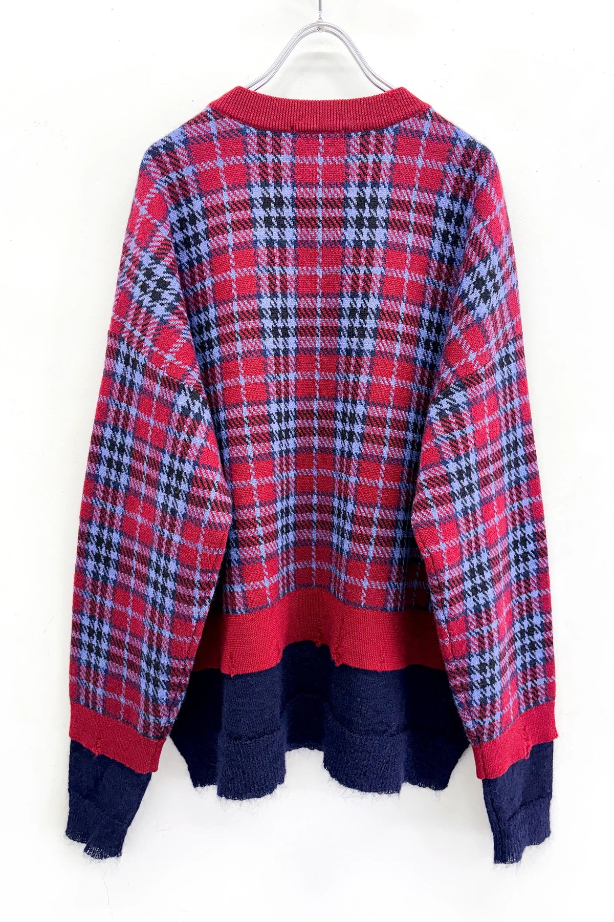 【New Rose】 CHECK JACQUARD × MOHAIR