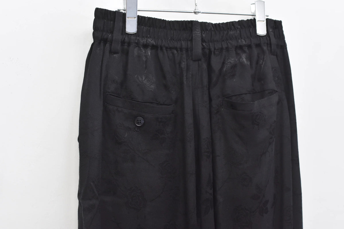 【New Rose】 ★ご予約受付中★ ROSE Jacquard TUCK PANTS
