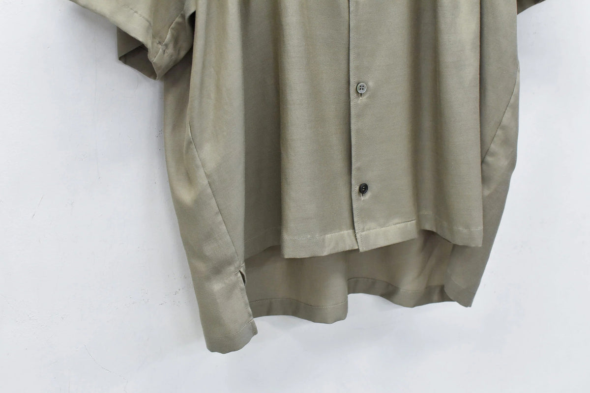 【New Rose】 Embroidery Wrinklework Shirt