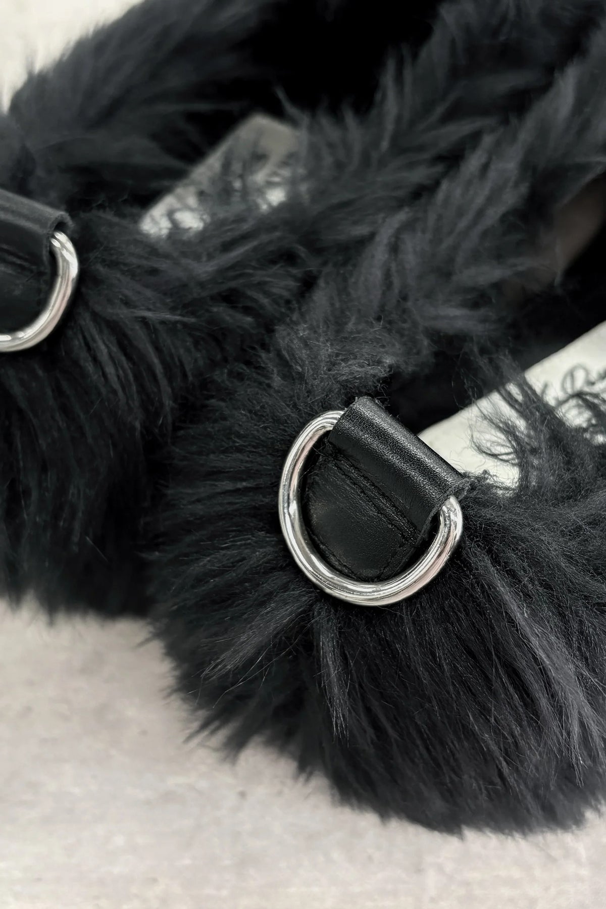 【New Rose】 ANIMAL FUR SHOES
