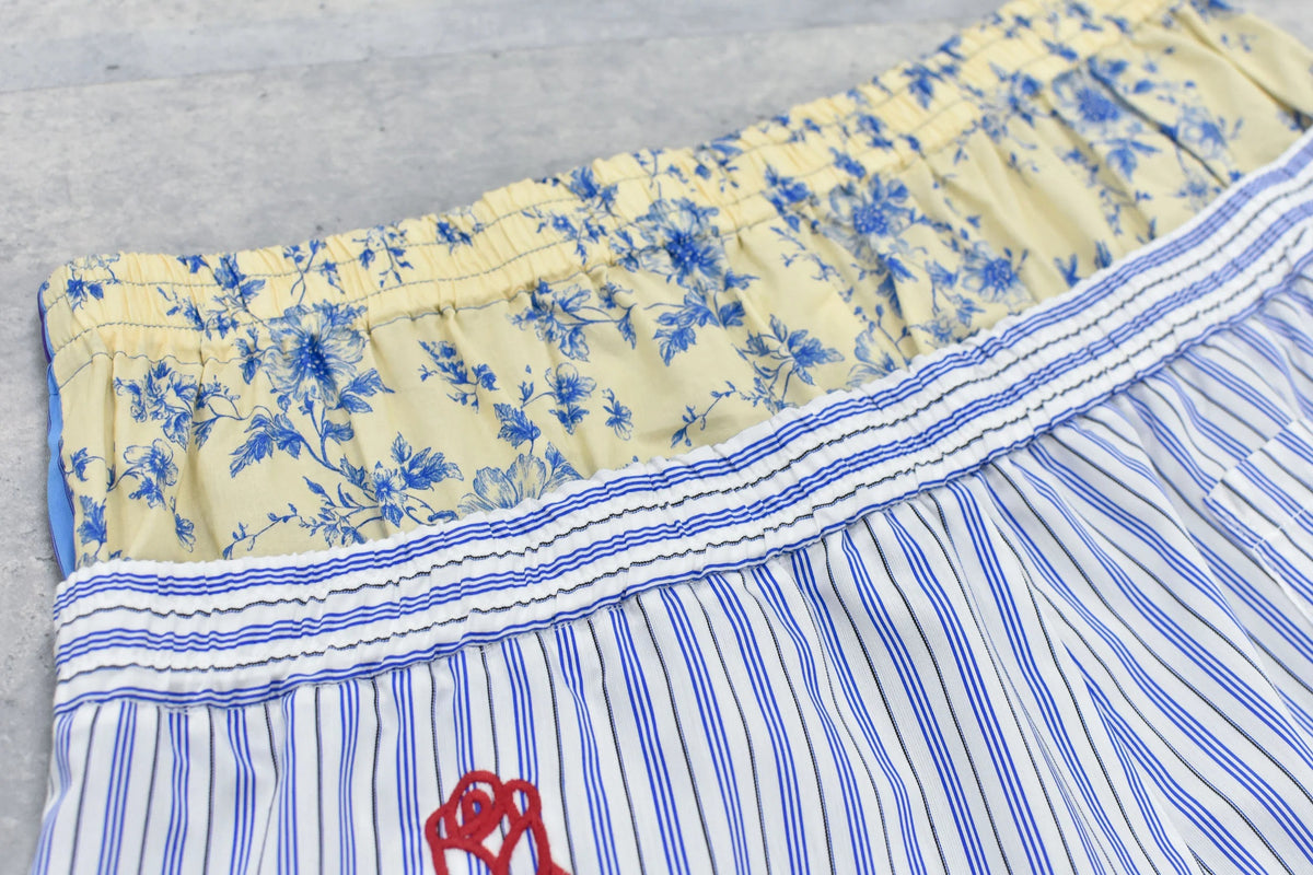 【New Rose】 Pajama Shorts / Embroidery