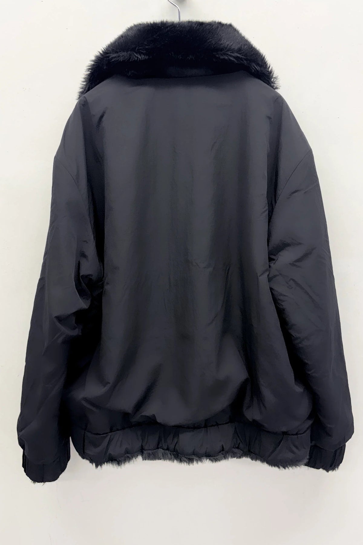【New Rose】 ANIMAL FUR BLOUSON / REVERSIBLE