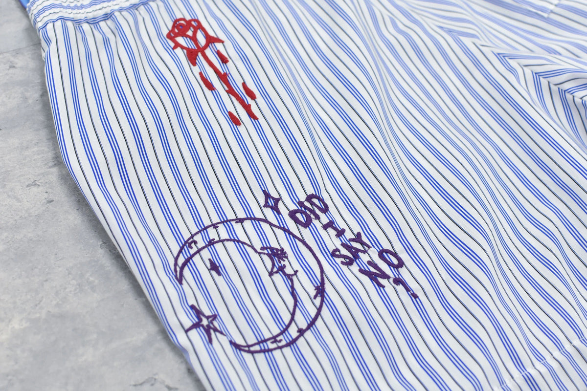 【New Rose】 Pajama Shorts / Embroidery