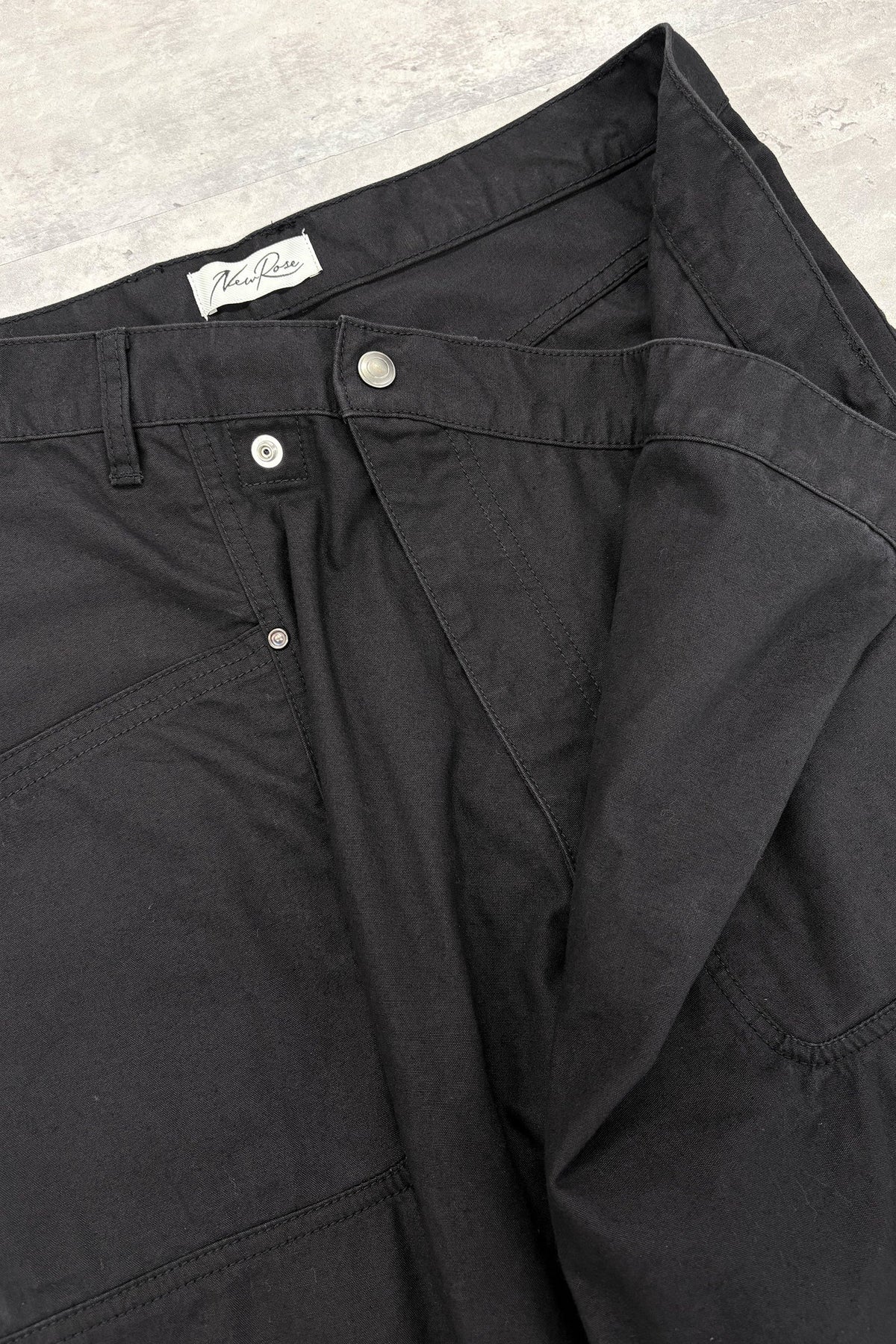 【New Rose】 【New Color ! 】Fold The Waist Pants ¥