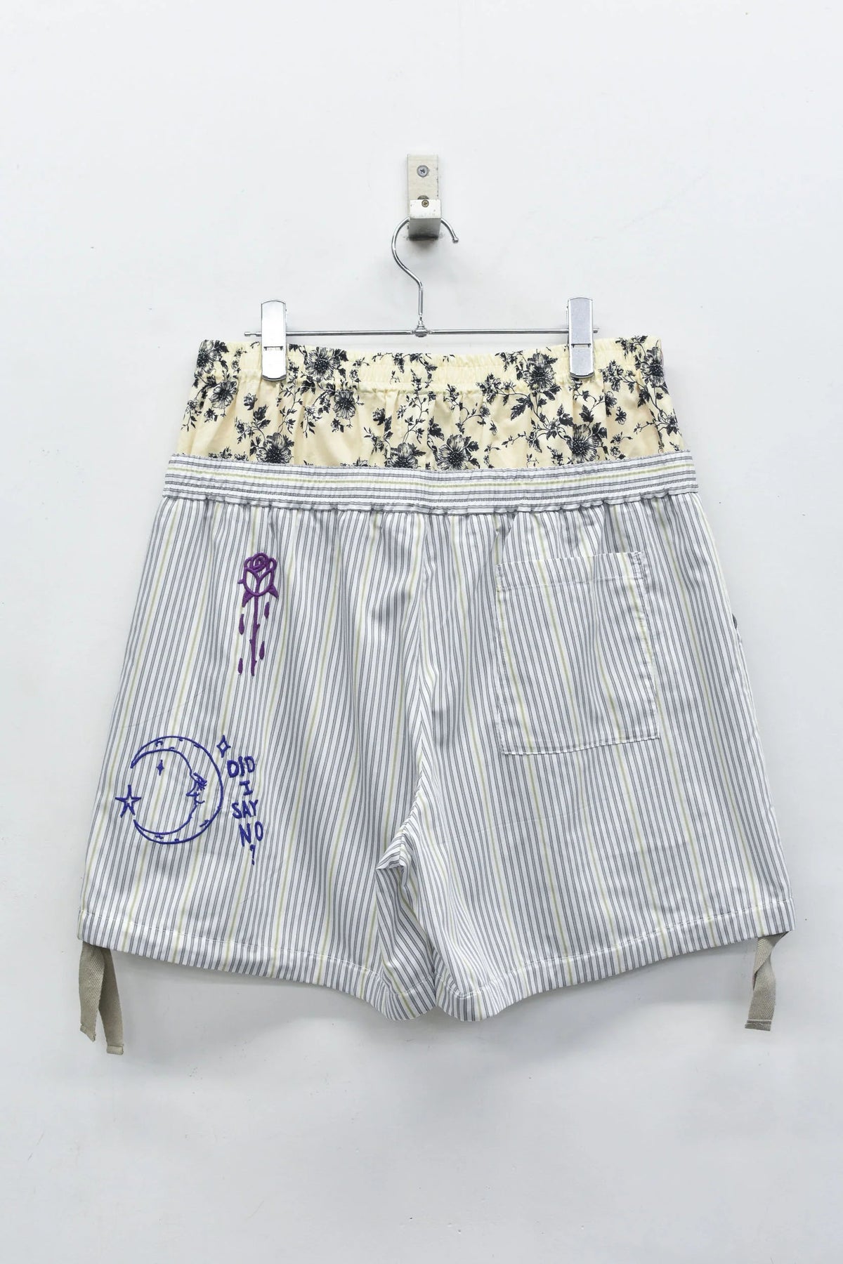 【New Rose】 Pajama Shorts / Embroidery
