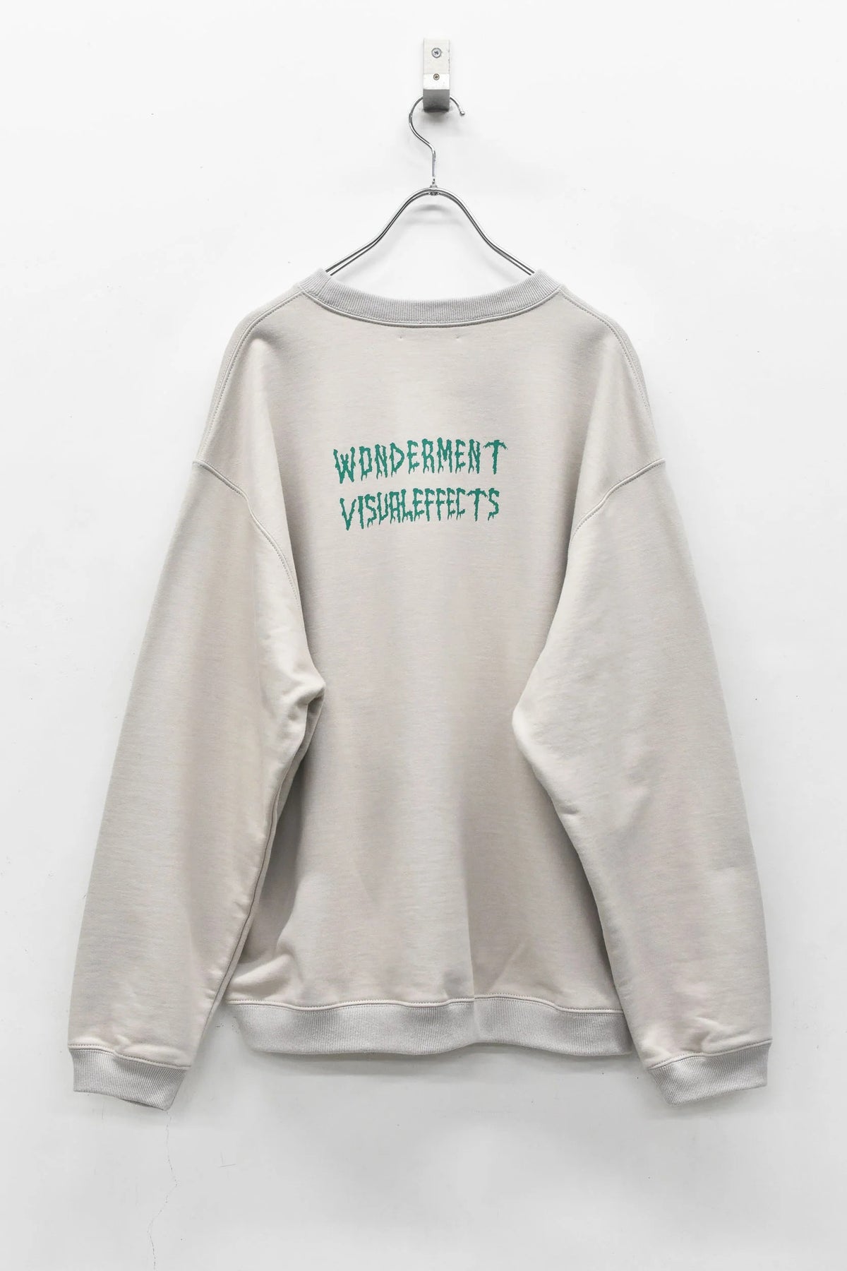 【New Rose】 Embroidery Wrinklework Sweatshirt / print