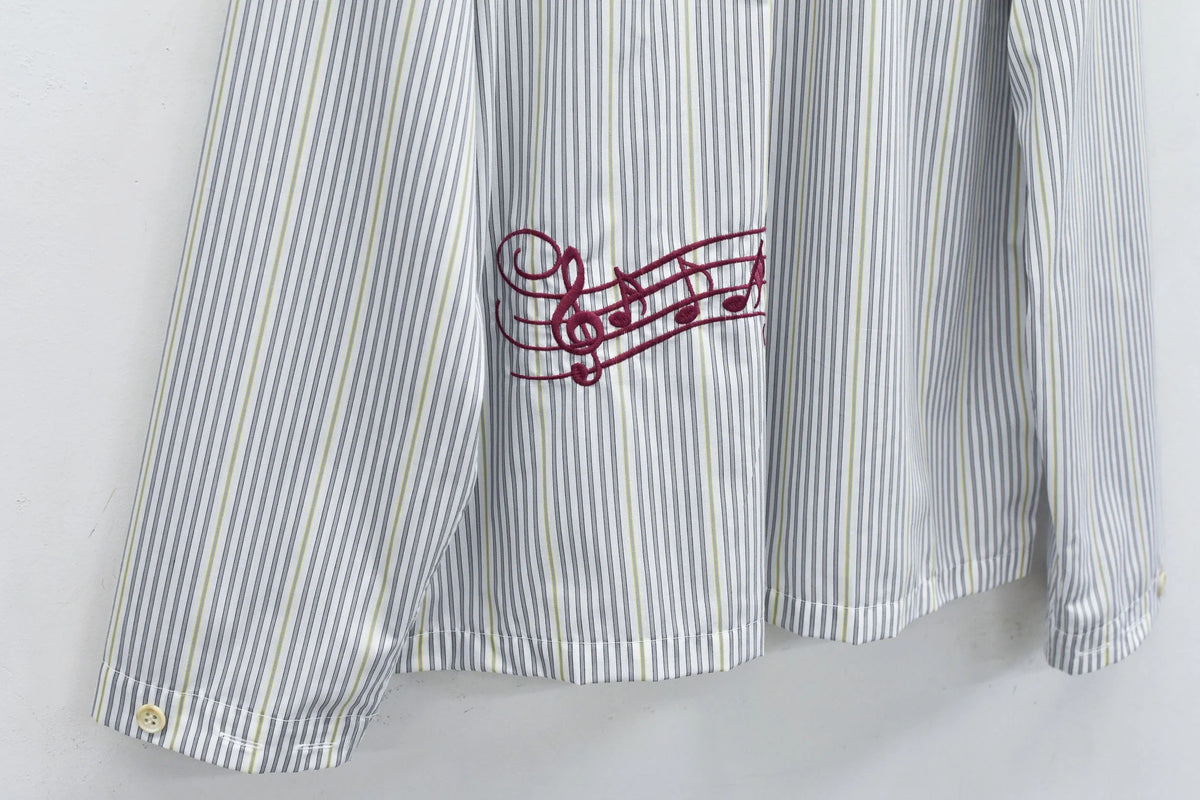 【New Rose】 Pajama Jacket / Embroidery,Print