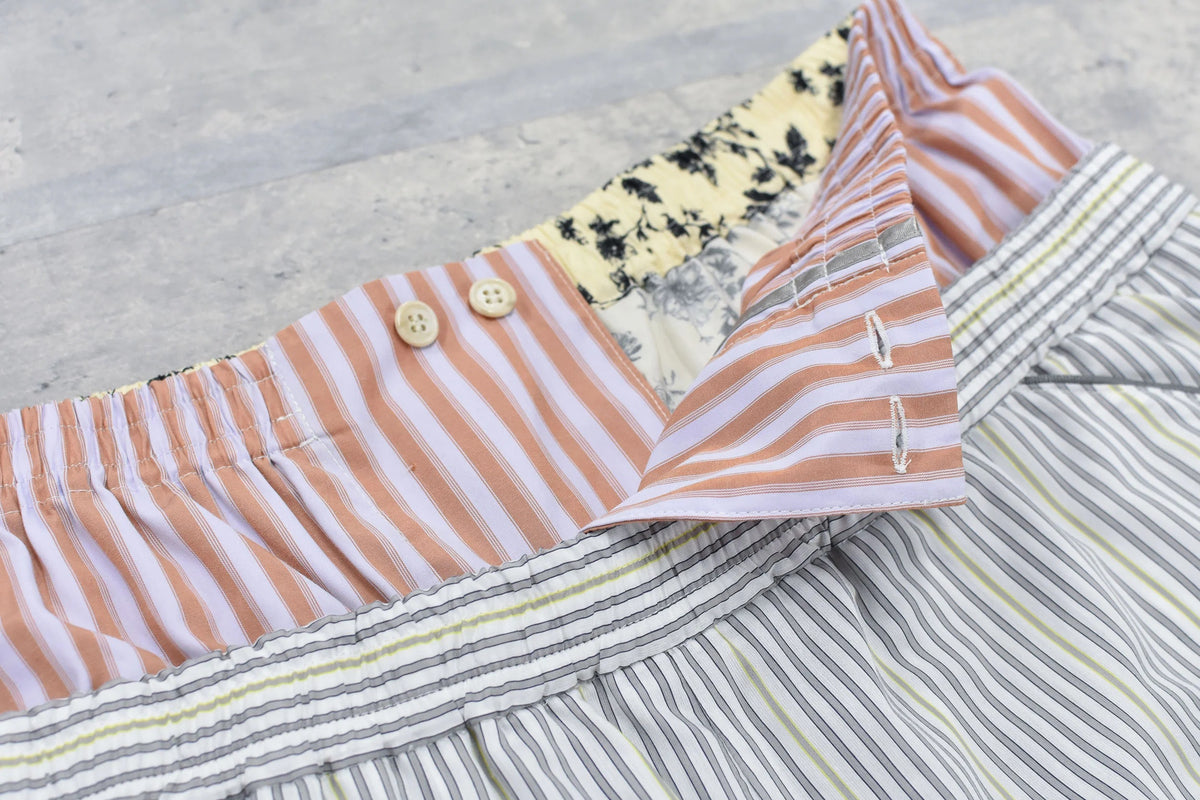 【New Rose】 Pajama Shorts / Embroidery