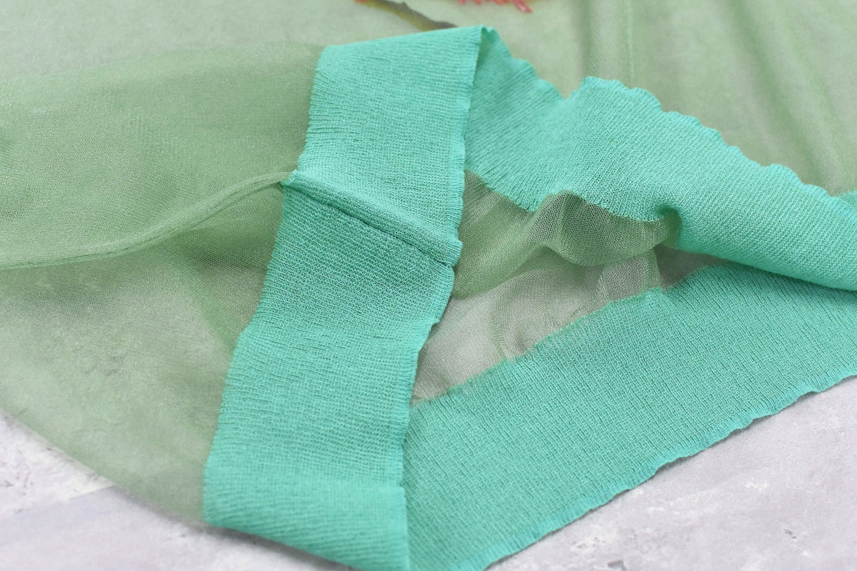 【New Rose】 Sheer Knit Pullover / Airbrush