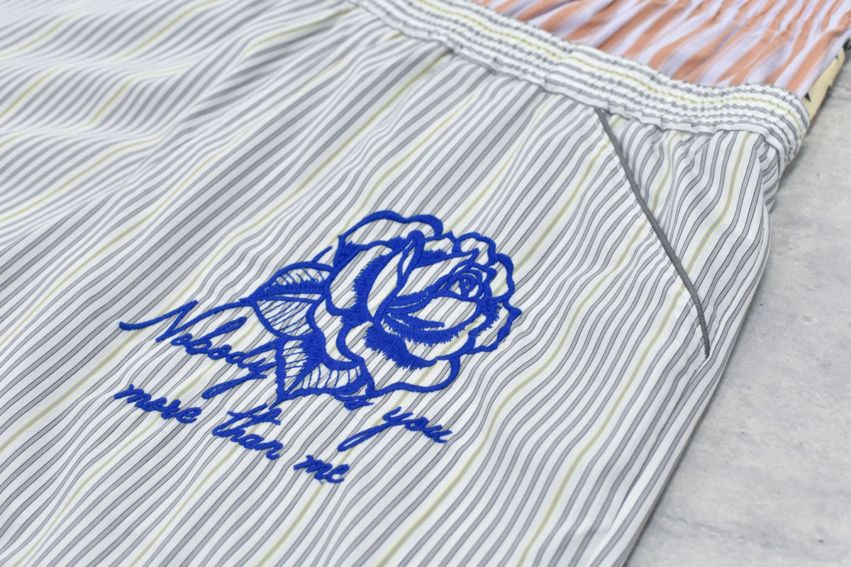 【New Rose】 Pajama Shorts / Embroidery