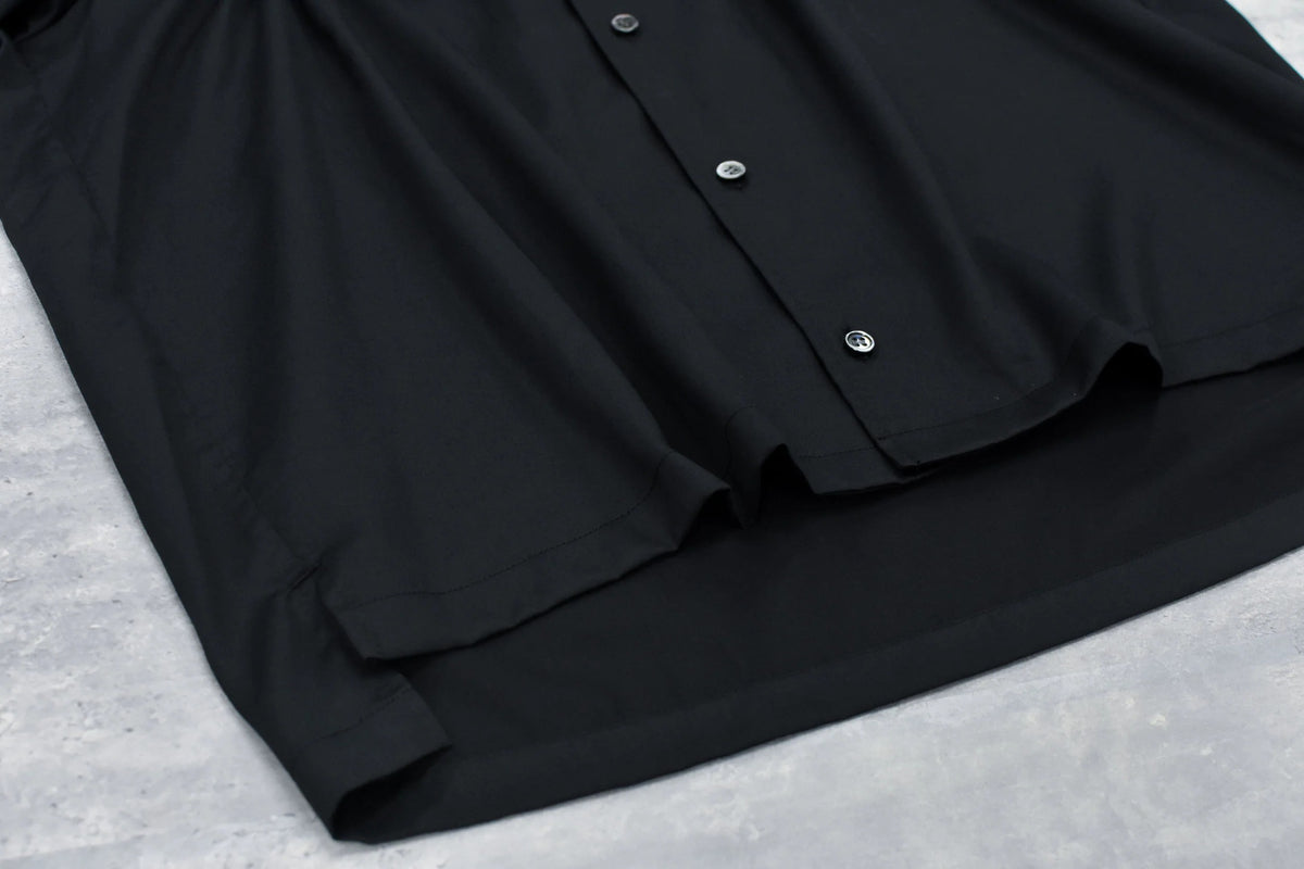 【New Rose】 Embroidery Wrinklework Shirt