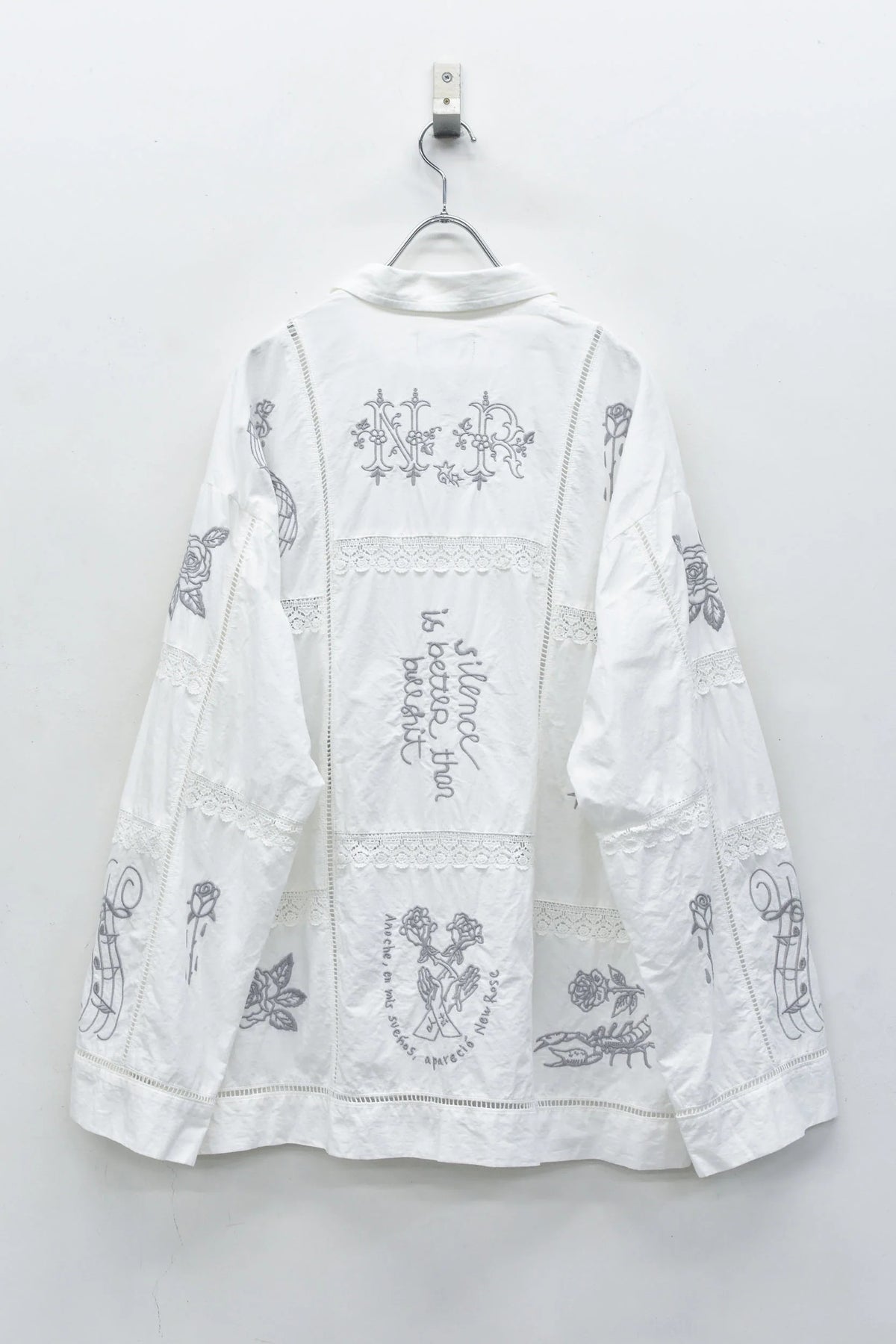 【New Rose】 【Restock】Ladder Race×Embroidery Jacket