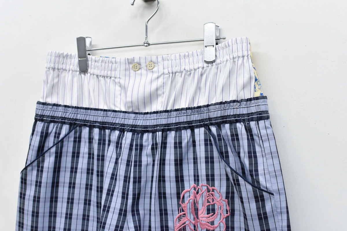 【New Rose】 Pajama Shorts / Embroidery