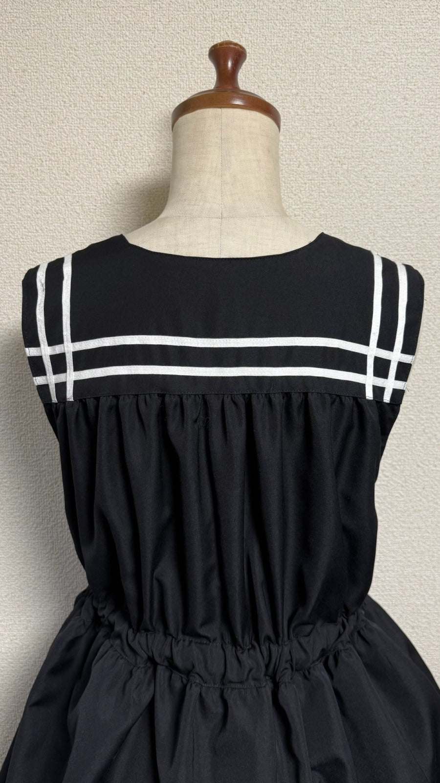 【Physical Drop】フィジカルドロップ セーラーJSK 【黒×白ライン】