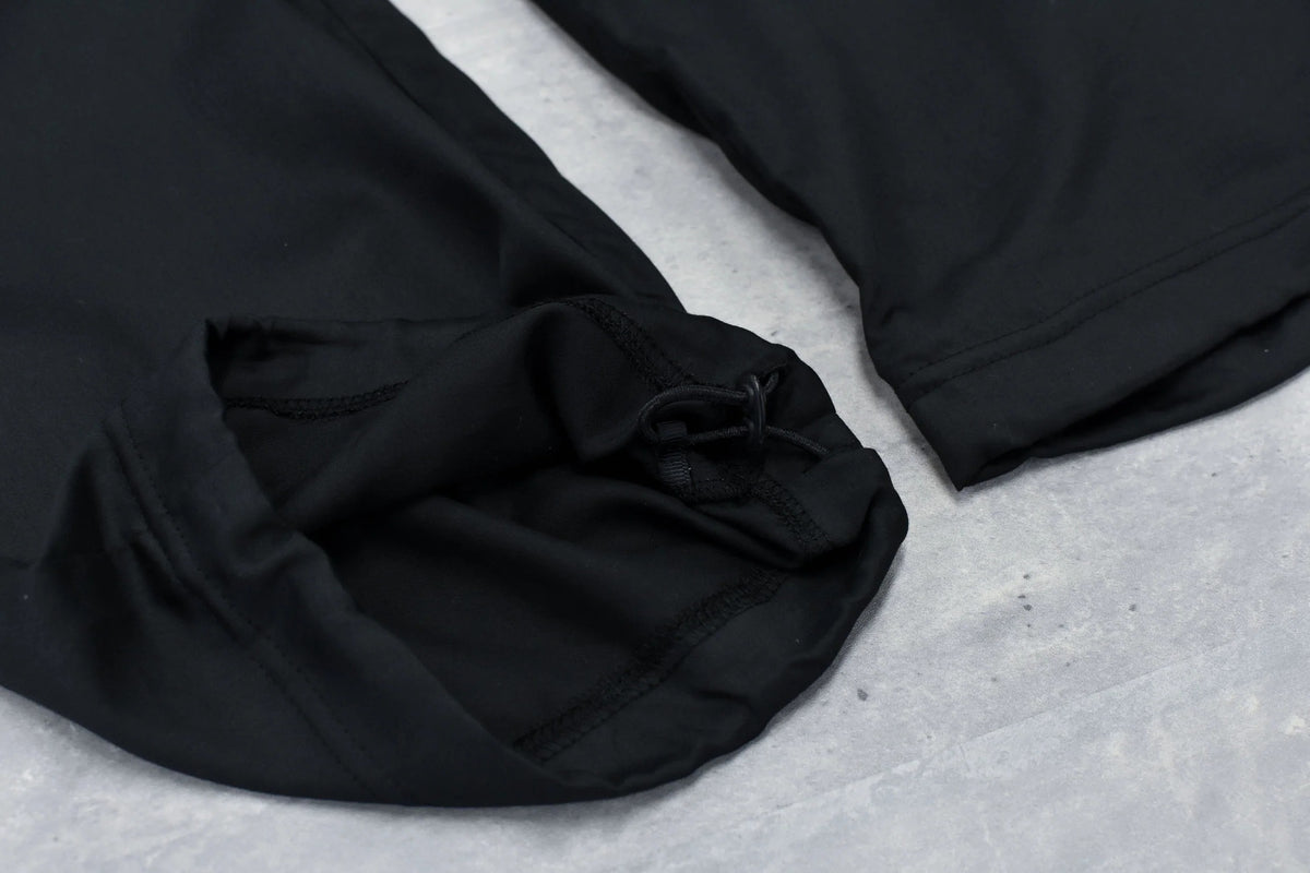 【New Rose】 Embroidery Wrinklework Tuck Pants