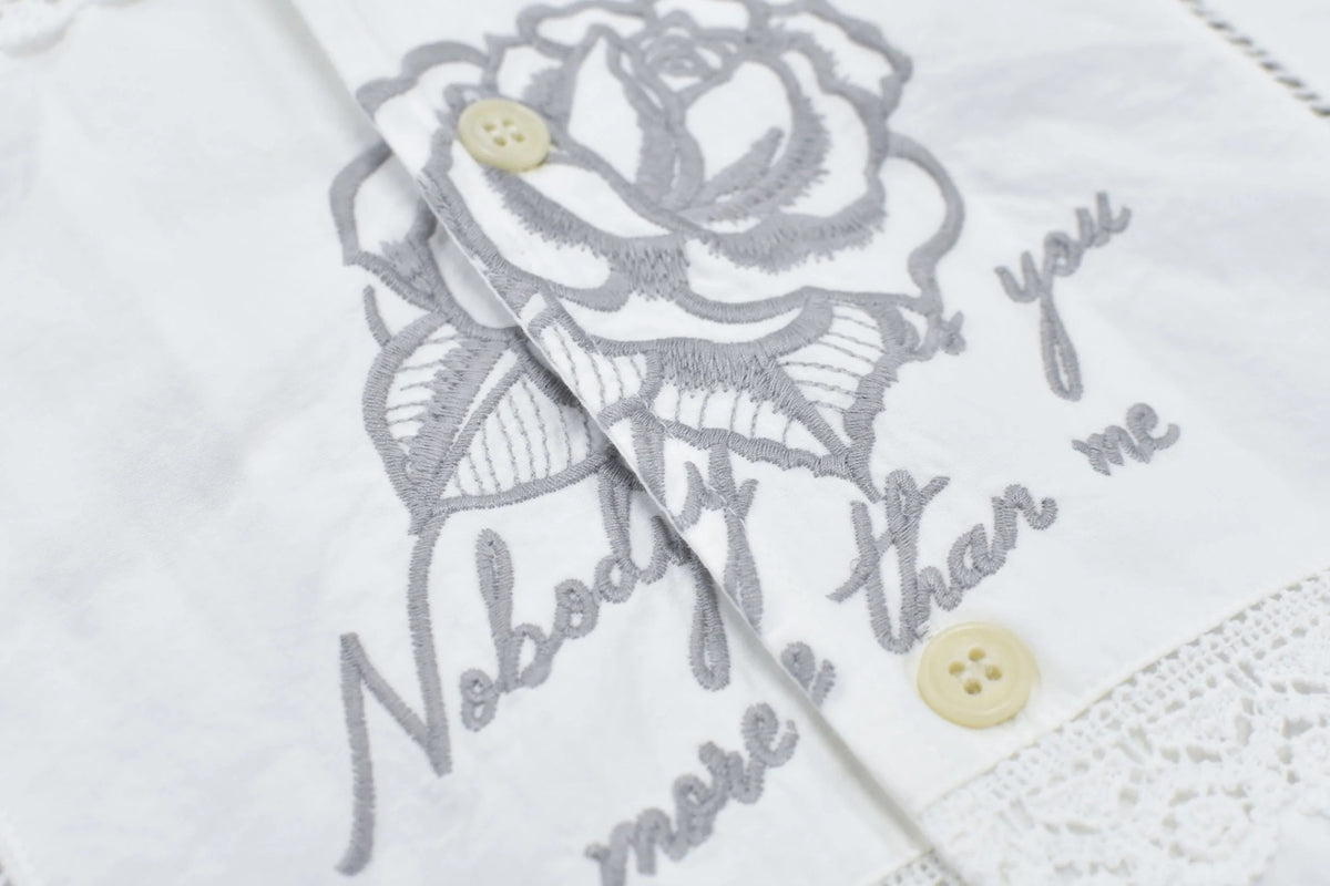 【New Rose】 【Restock】Ladder Race×Embroidery Jacket