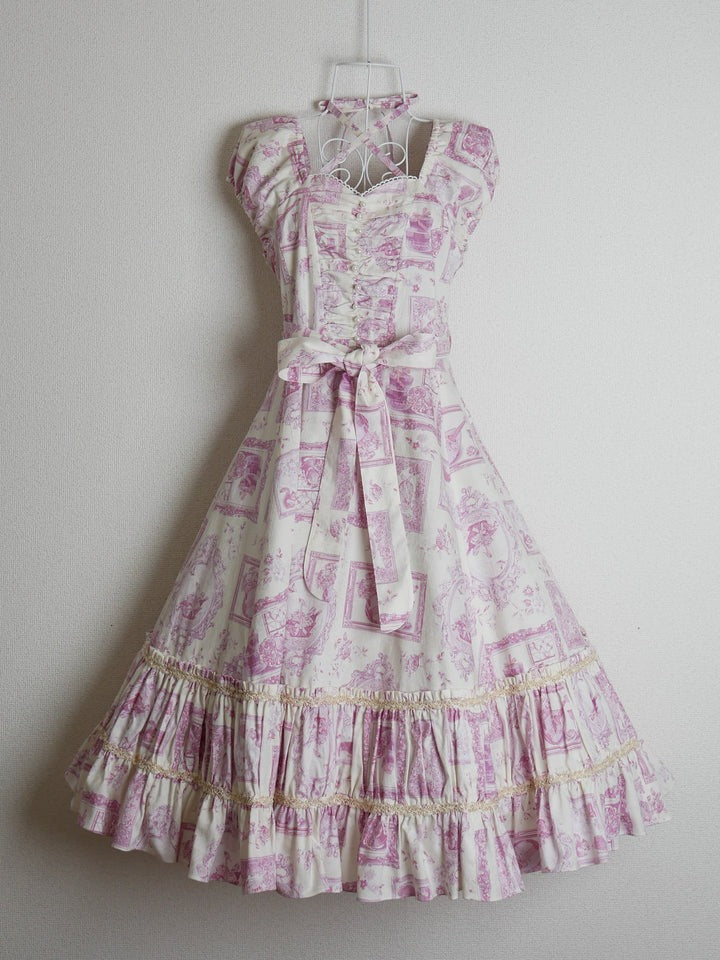 【Victorian maiden】ヴィクトリアンメイデン Raspberry Lazy afternoon ソフィアドレス ラズベリー