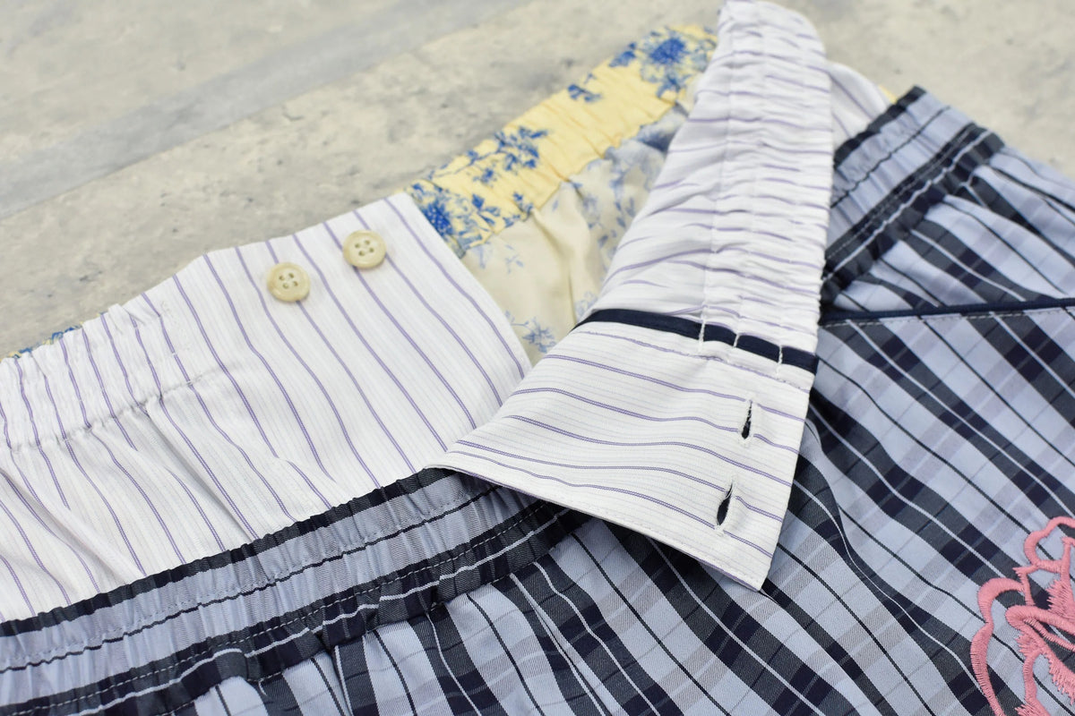 【New Rose】 Pajama Shorts / Embroidery