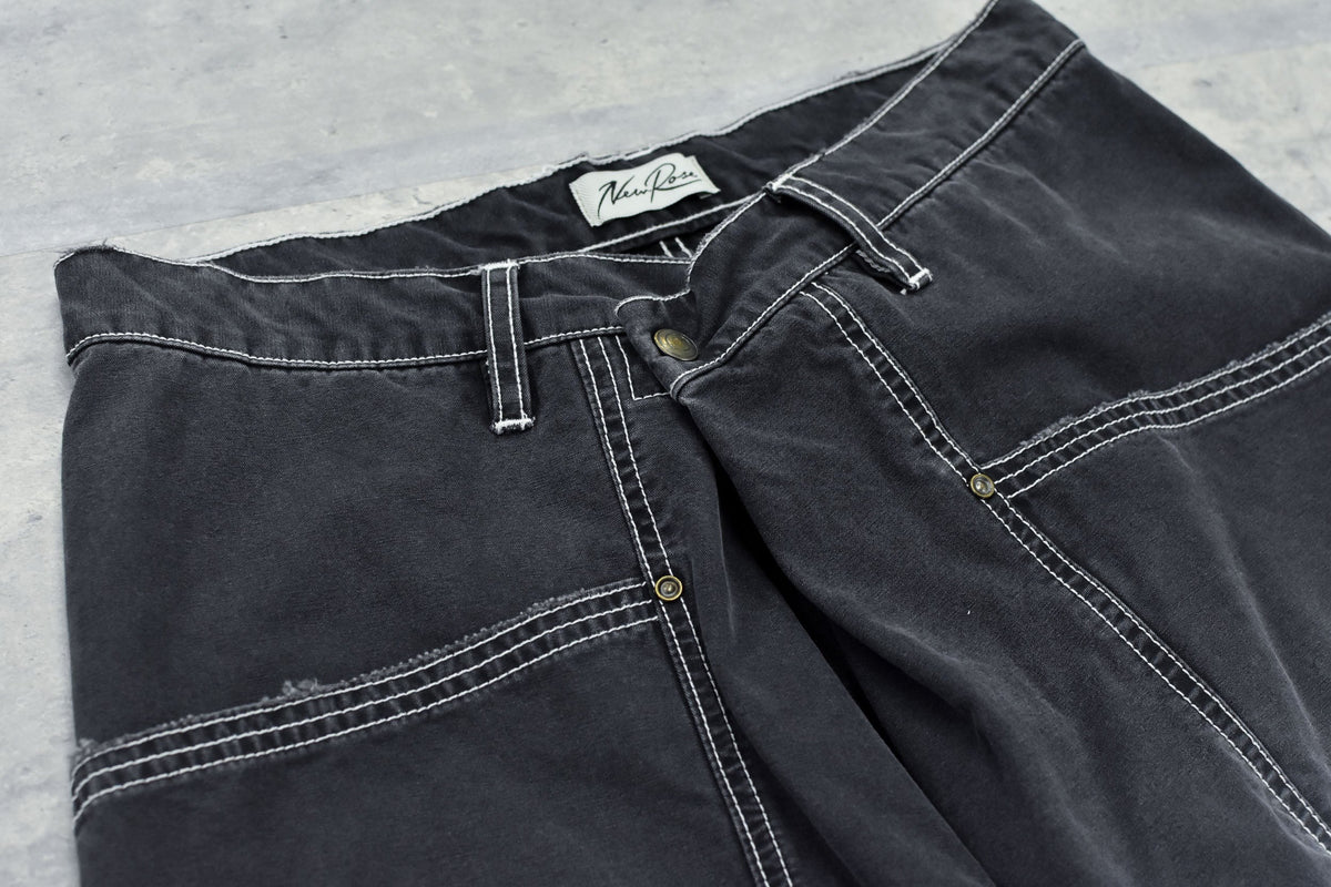 【New Rose】 【New Color ! 】Fold The Waist Pants ¥