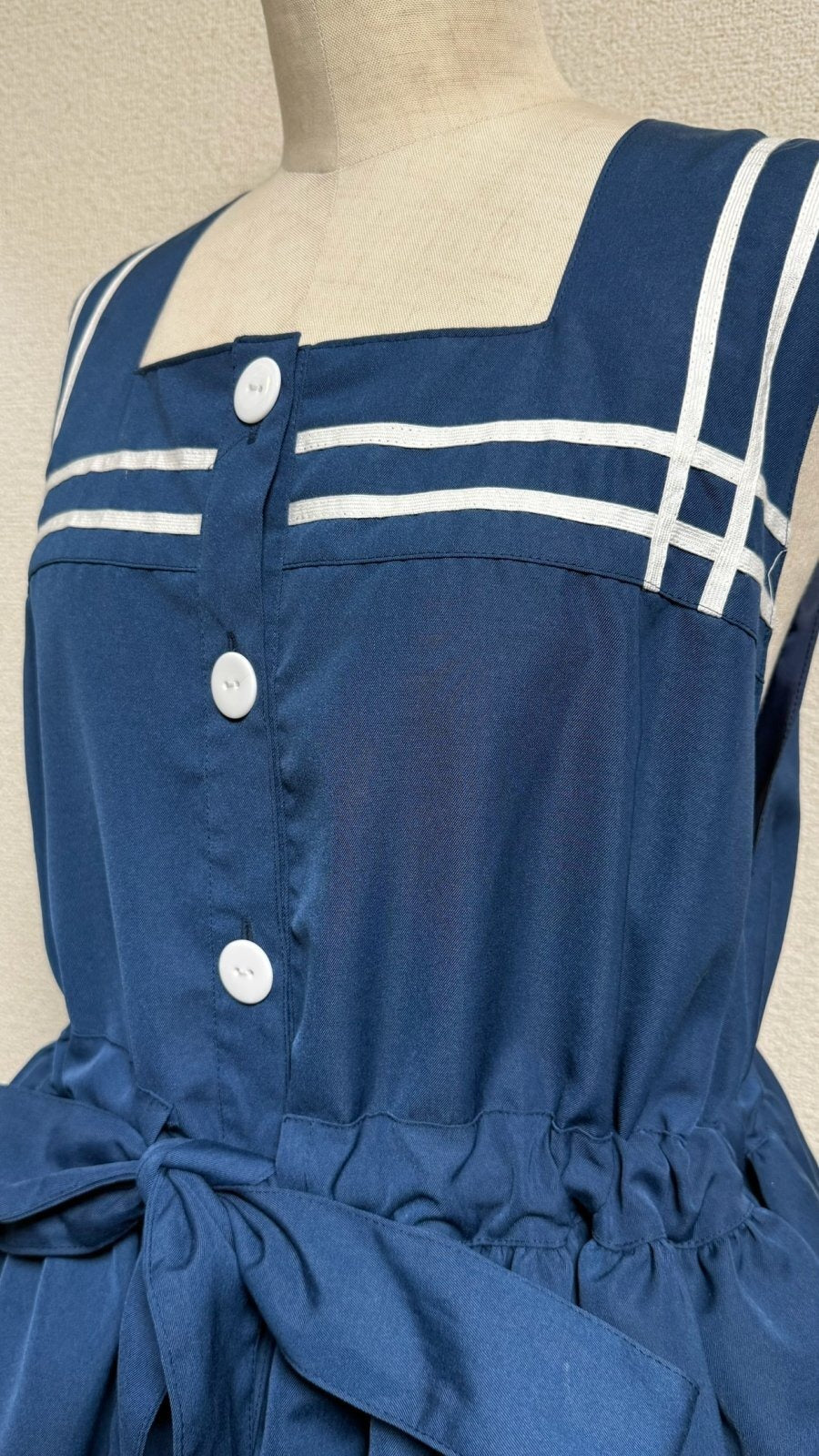 【Physical Drop】フィジカルドロップ セーラーJSK 【紺×白ライン】