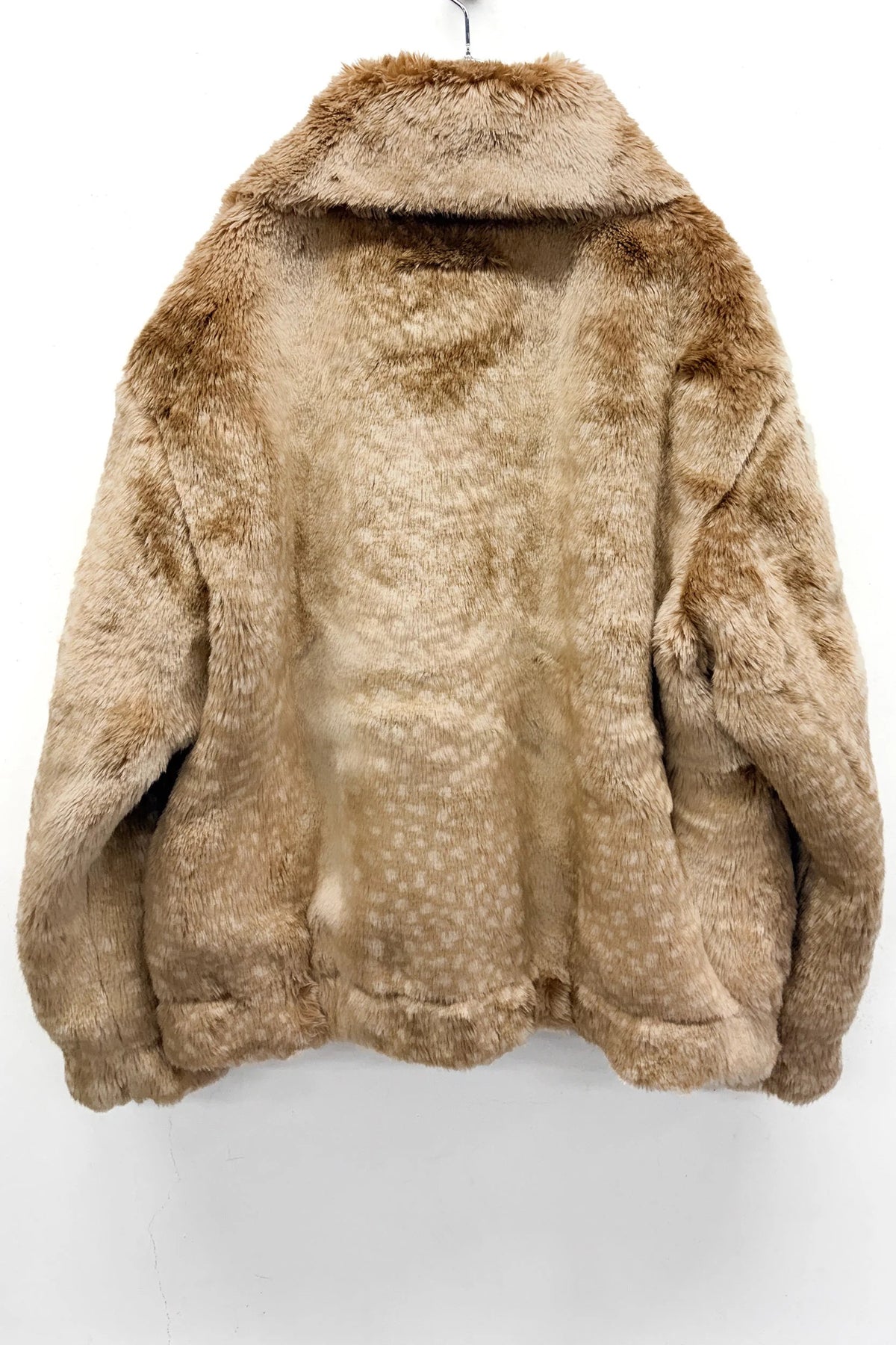 【New Rose】 ANIMAL FUR BLOUSON / REVERSIBLE