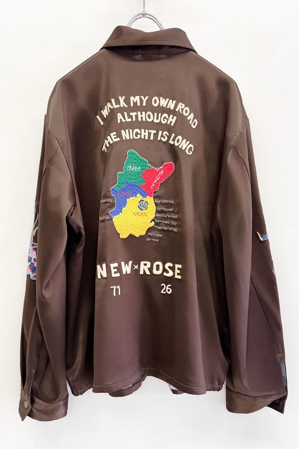 【New Rose】 CHECK JACQUARD × MOHAIR