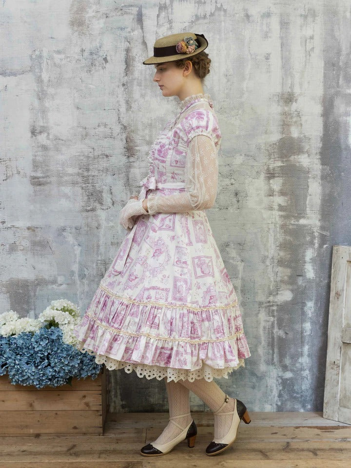 【Victorian maiden】ヴィクトリアンメイデン Raspberry Lazy afternoon ソフィアドレス ラズベリー