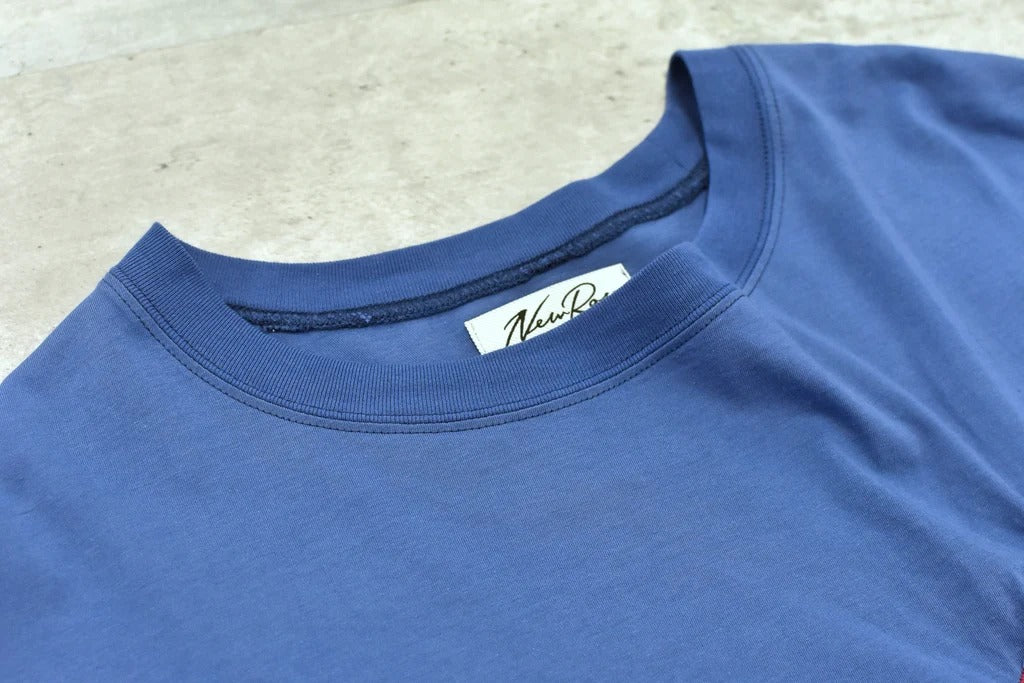 【New Rose】 Embroidery Wrinklework T-shirt