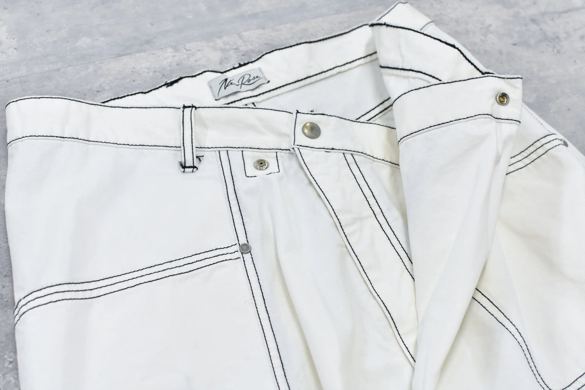 【New Rose】 【New Color ! 】Fold The Waist Pants ¥