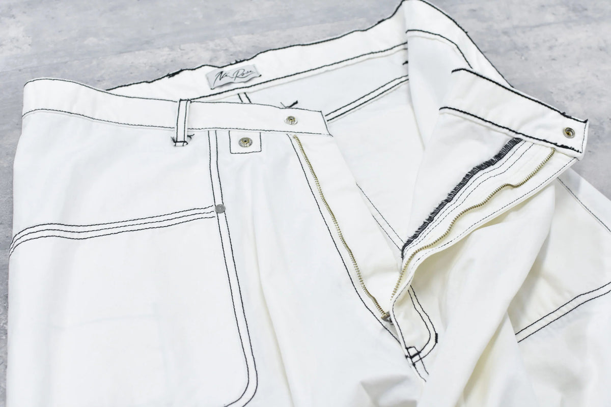 【New Rose】 【New Color ! 】Fold The Waist Pants ¥