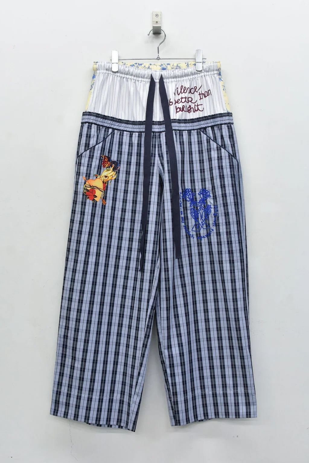 【New Rose】 Pajama Pants / Embroidery,Print