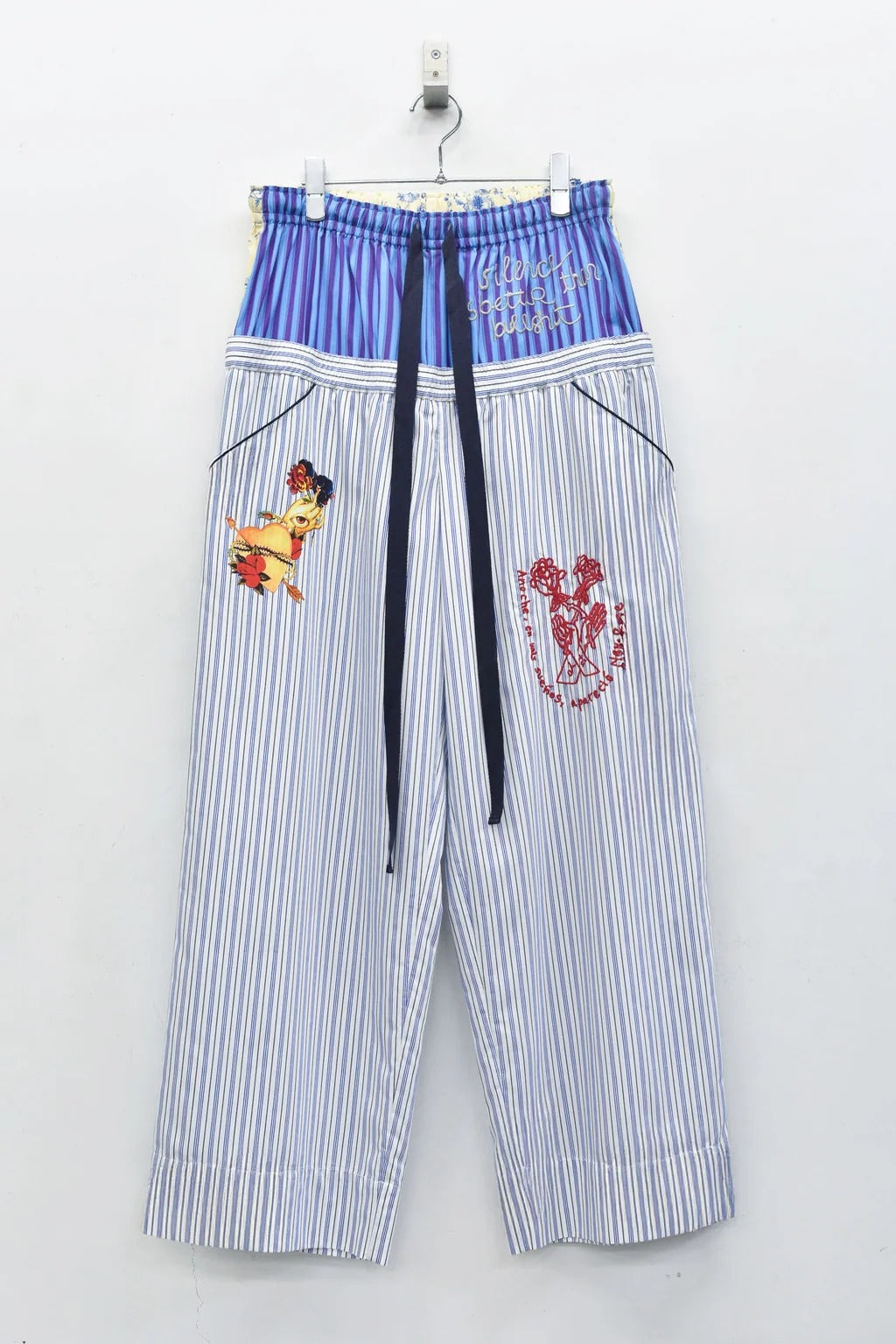 【New Rose】 Pajama Pants / Embroidery,Print