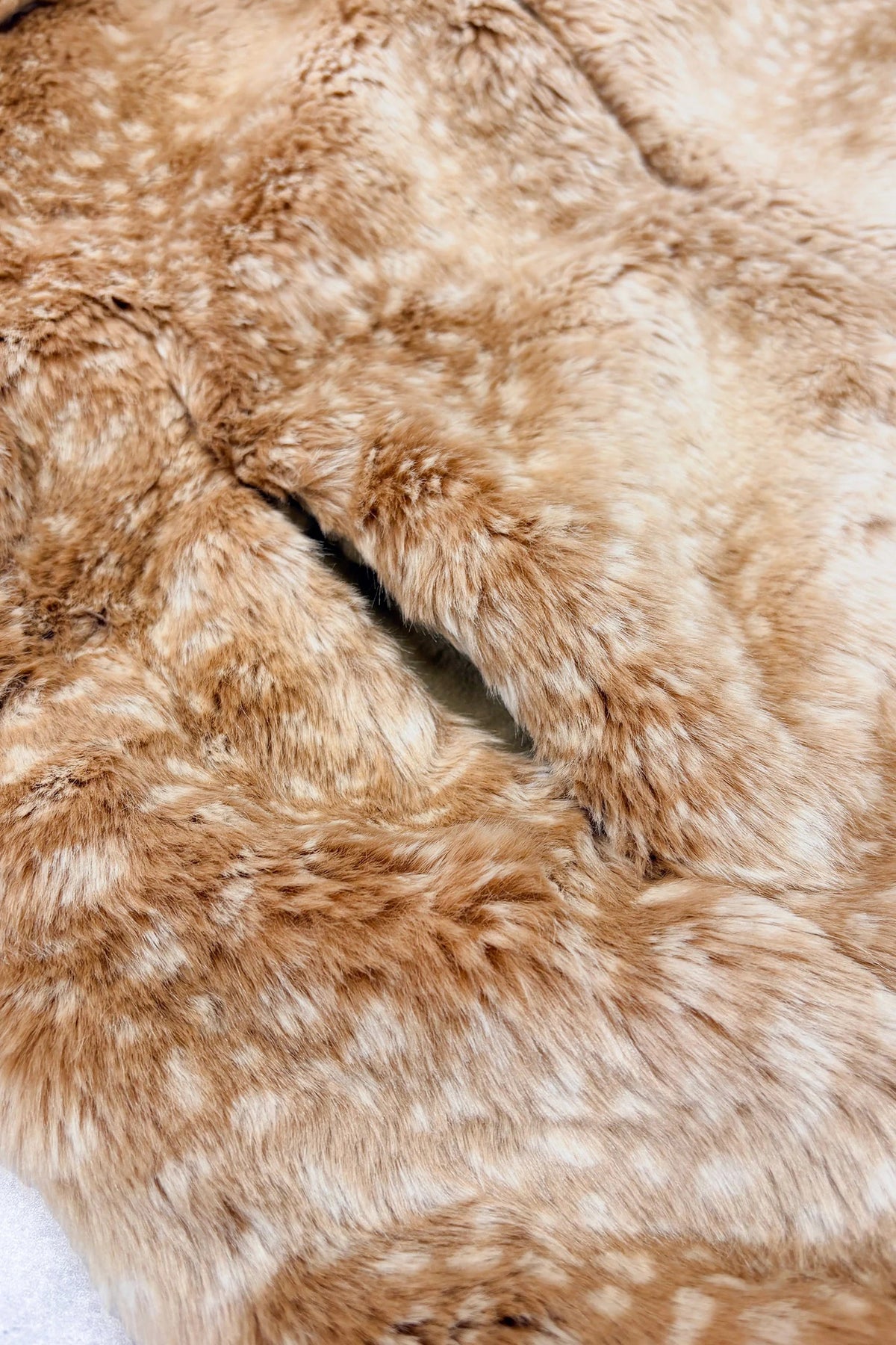【New Rose】 ANIMAL FUR BLOUSON / REVERSIBLE