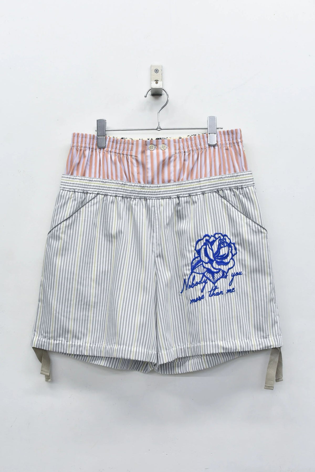 【New Rose】 Pajama Shorts / Embroidery