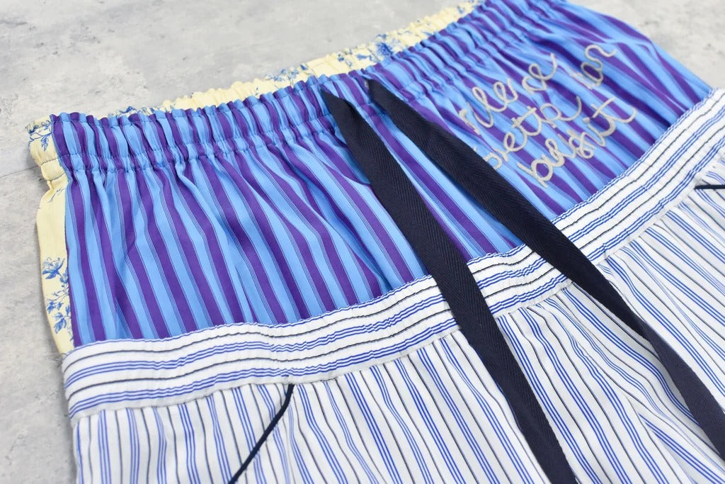 【New Rose】 Pajama Pants / Embroidery,Print
