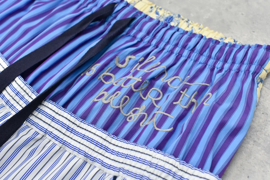 【New Rose】 Pajama Pants / Embroidery,Print