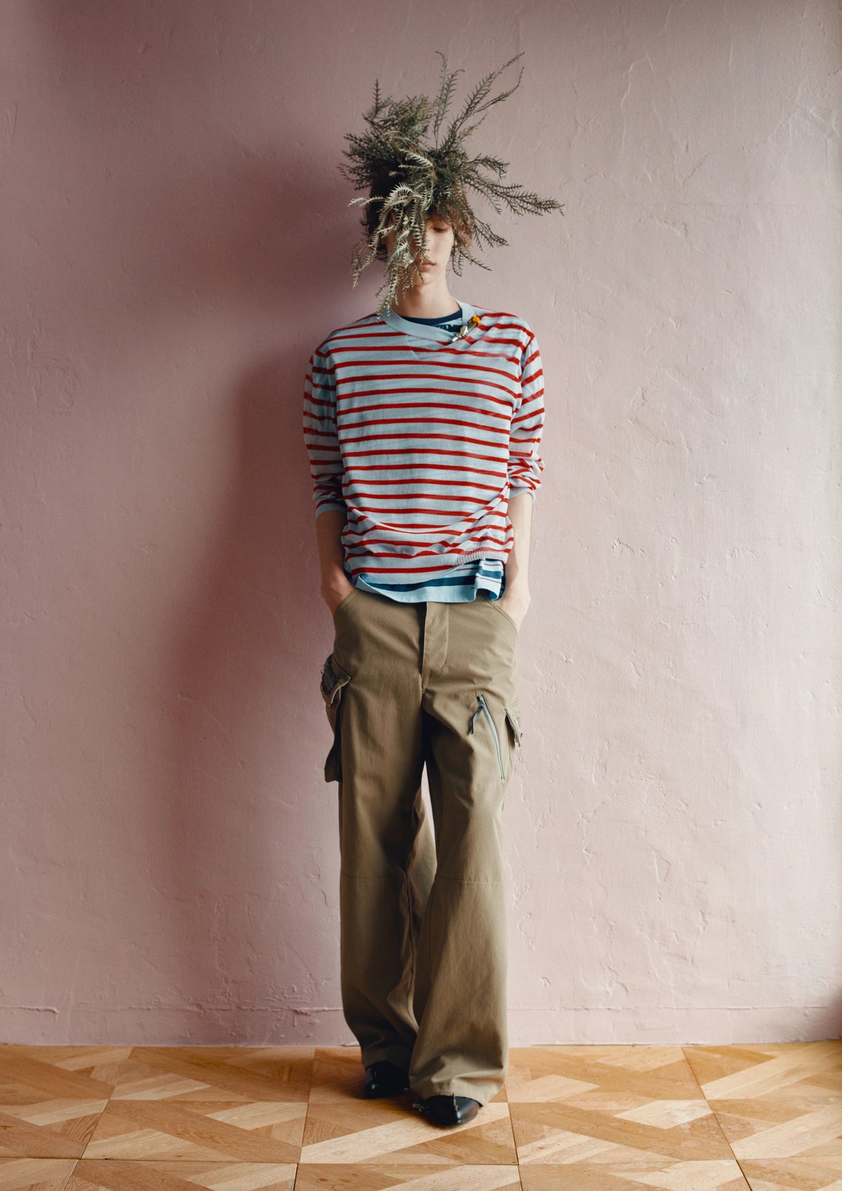 【New Rose】 ★ご予約受付中★ RANDOM KNITTING PULLOVER