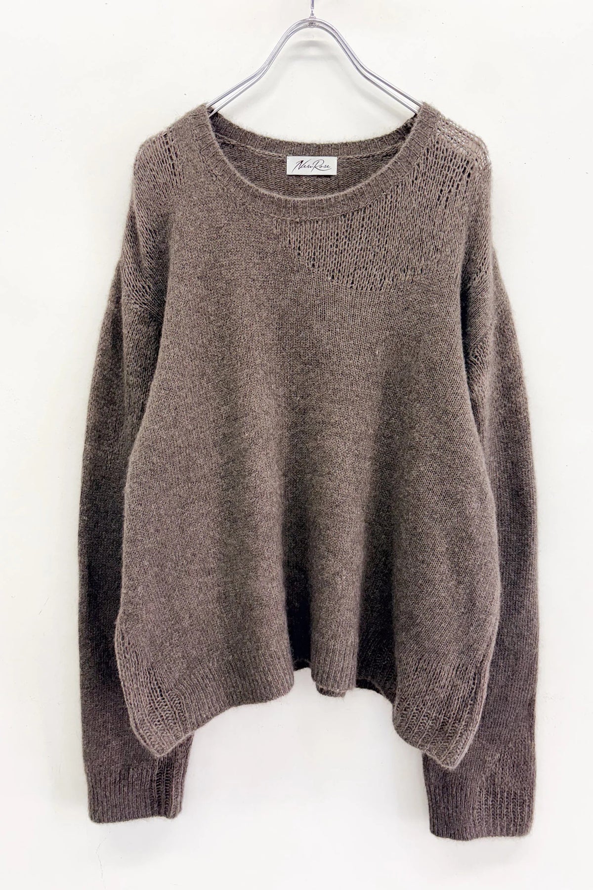 【New Rose】 FOX RANDOM KNITTING PULLOVER