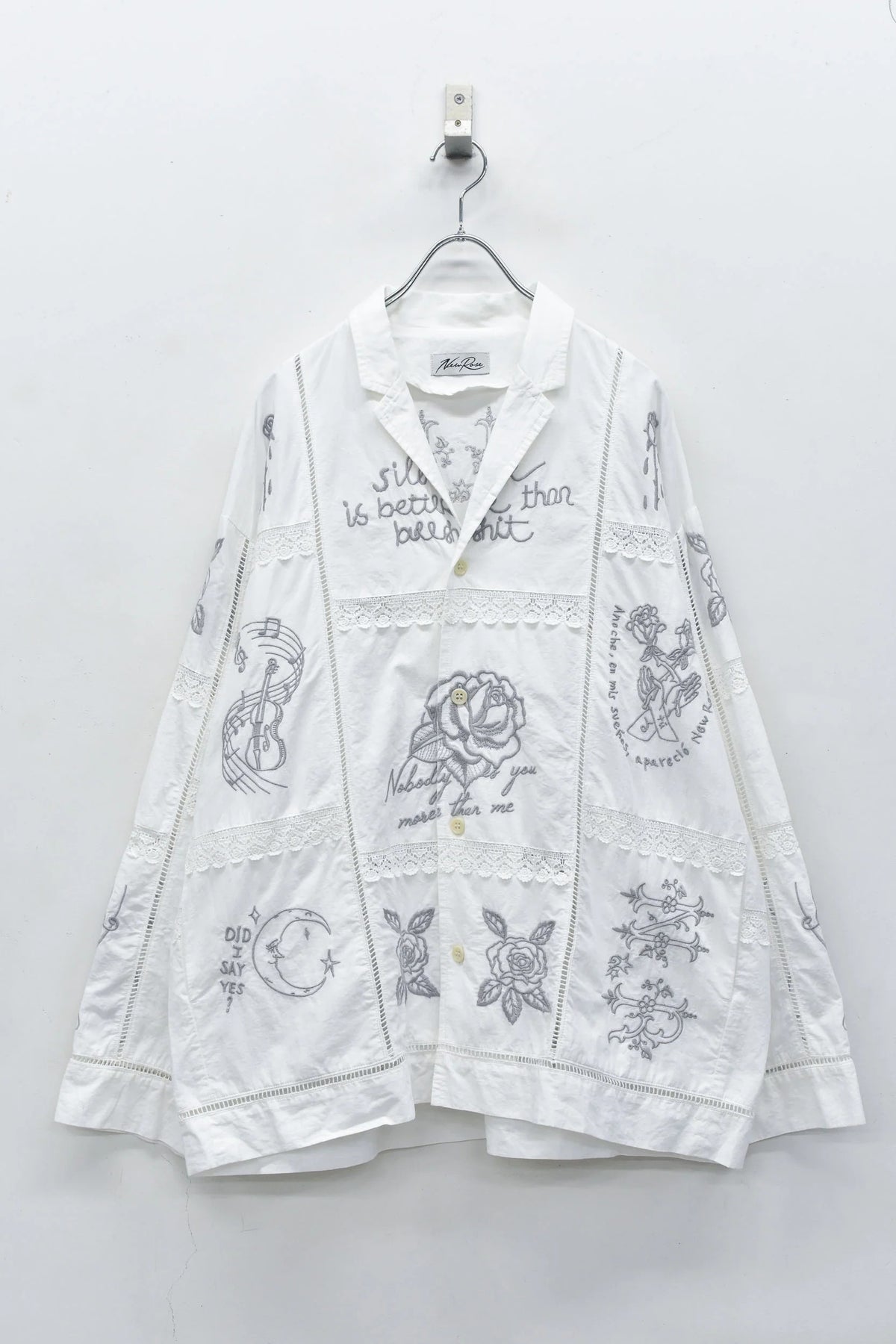 【New Rose】 【Restock】Ladder Race×Embroidery Jacket
