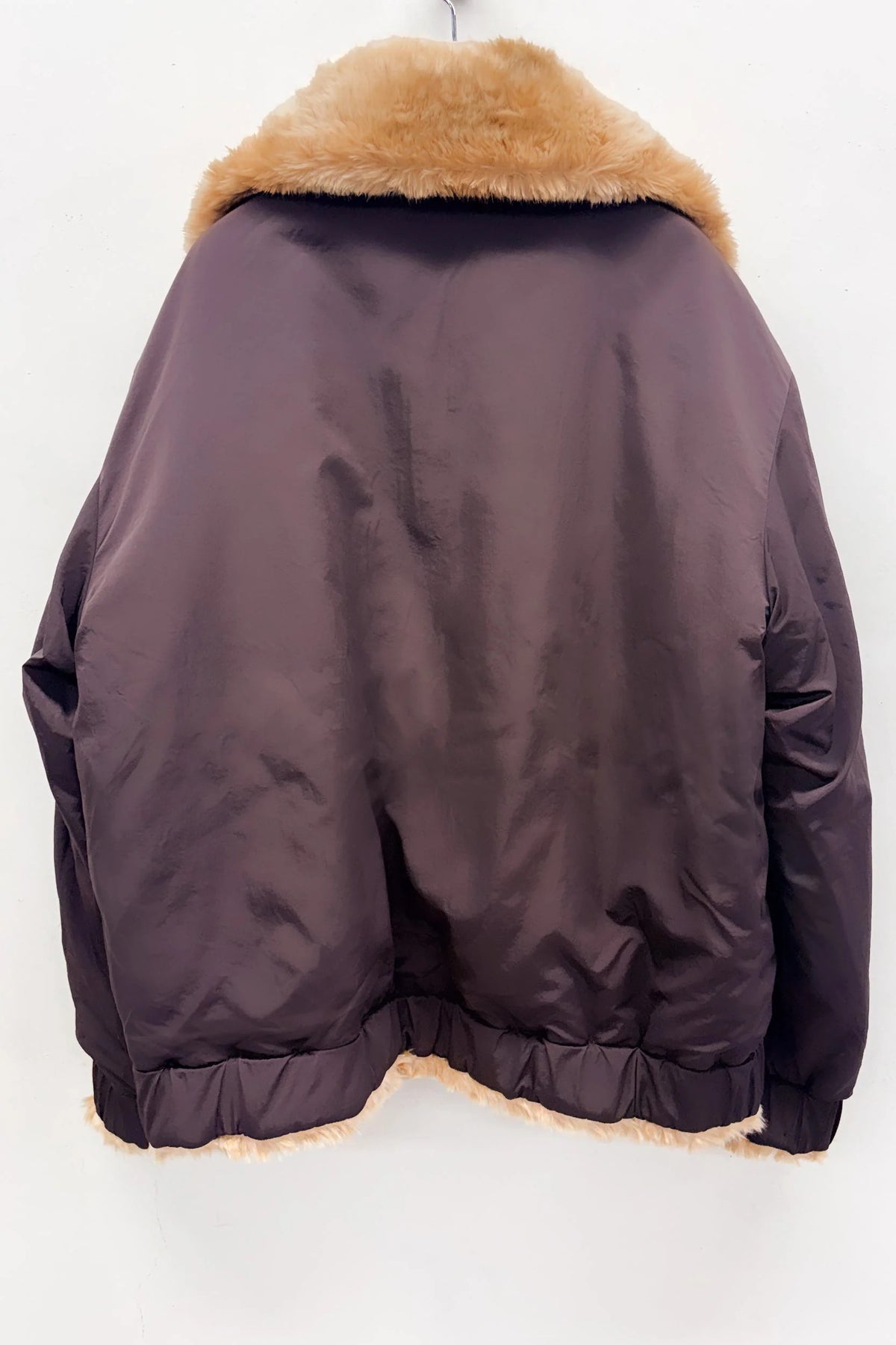 【New Rose】 ANIMAL FUR BLOUSON / REVERSIBLE