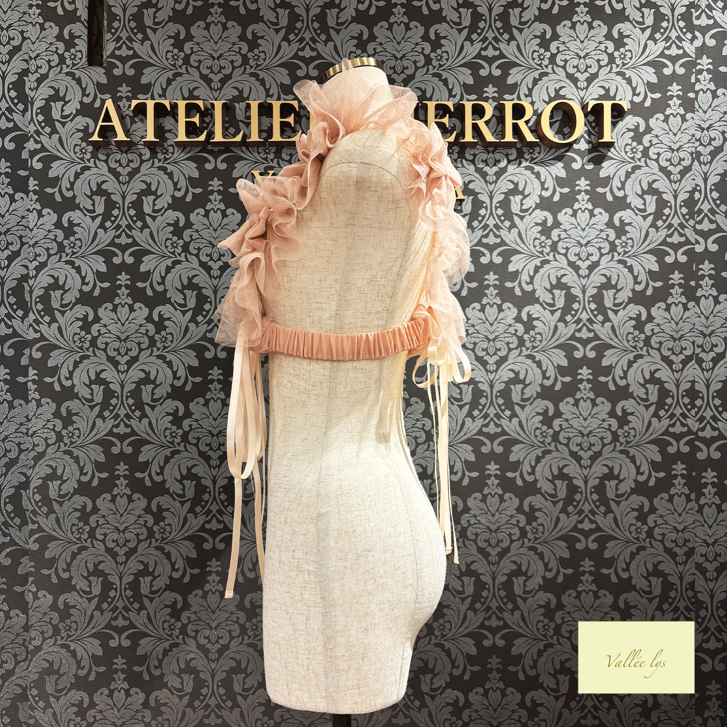 Vallee lys瓦勒莉丝Nocturne Tulle Harness白色/粉红色/波尔多/紫色/灰色/黑色