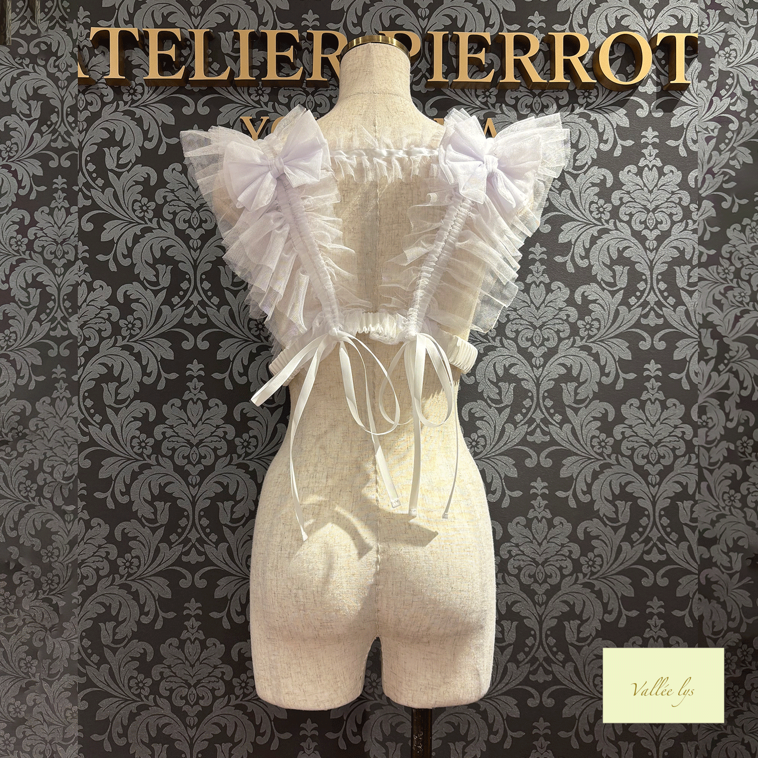 Vallee lys瓦勒莉丝Nocturne Tulle Harness白色/粉红色/波尔多/紫色/灰色/黑色