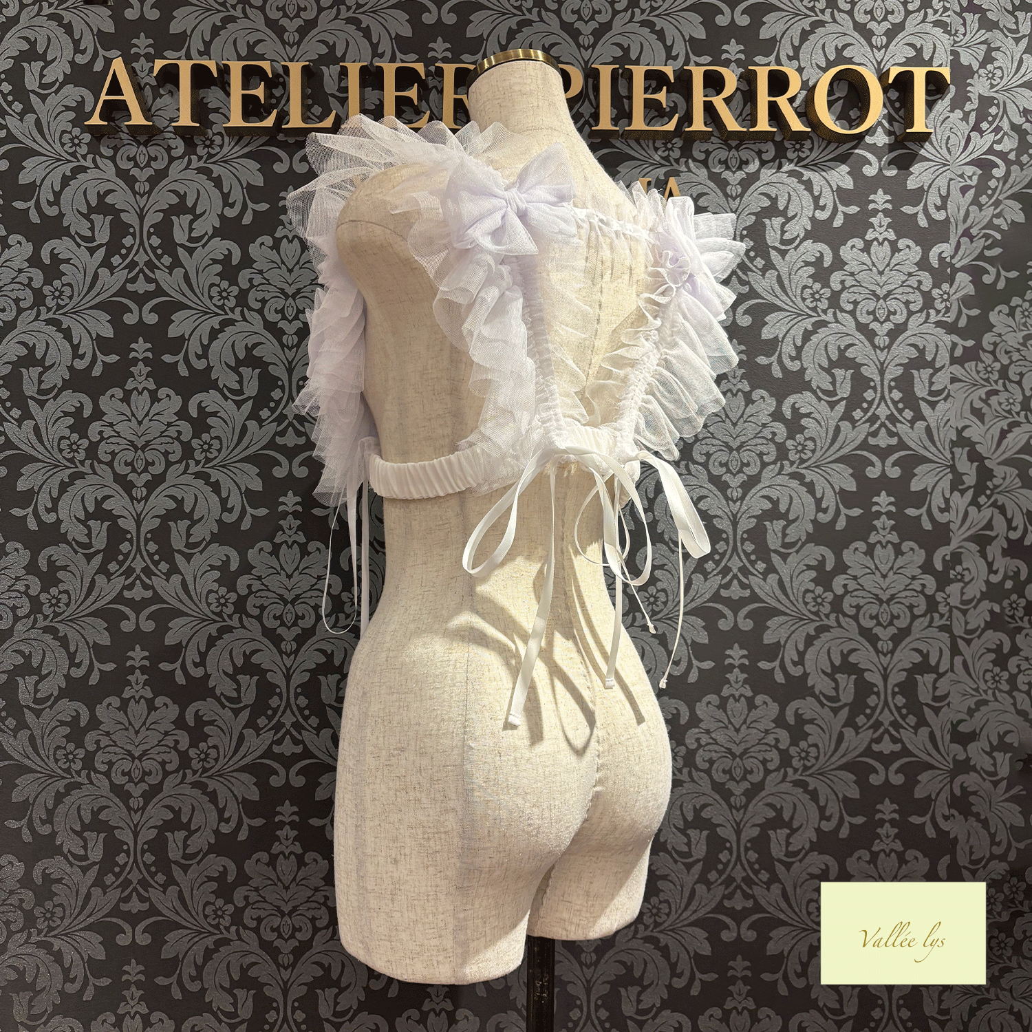Vallee lys瓦勒莉丝Nocturne Tulle Harness白色/粉红色/波尔多/紫色/灰色/黑色