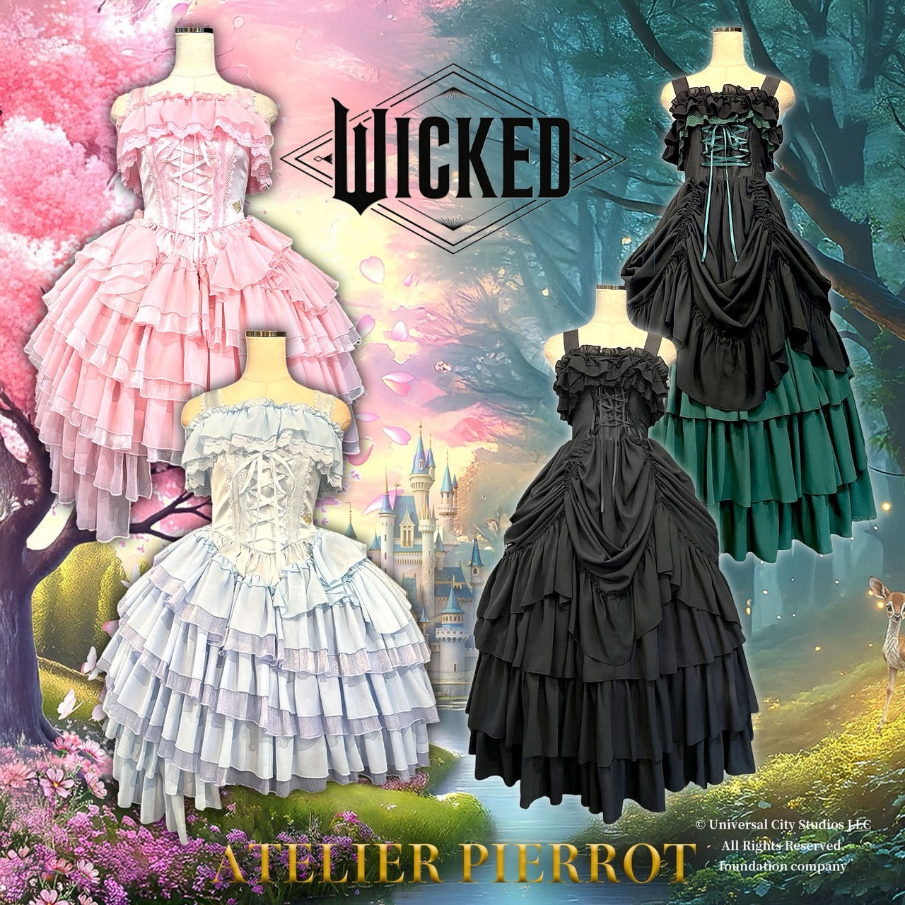 𝑾𝑰𝑪𝑲𝑬𝑫 𝑪𝑶𝑳𝑳𝑨𝑩𝑶𝑹𝑨𝑻𝑰𝑶𝑵｜ATELIER-PIERROT アトリエ