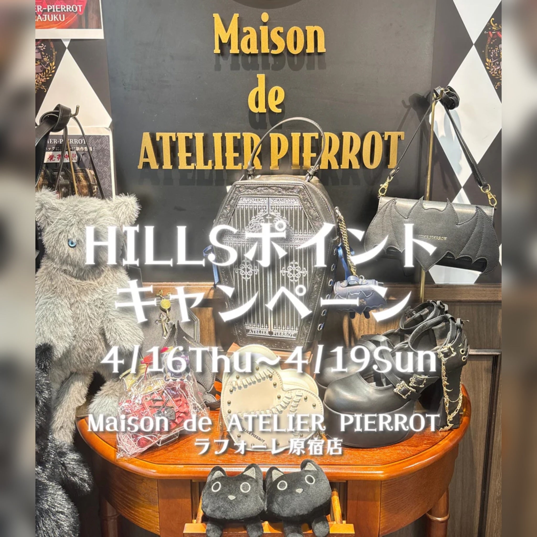 【メゾン原宿】ヒルズポイントアップキャンペーン開催中