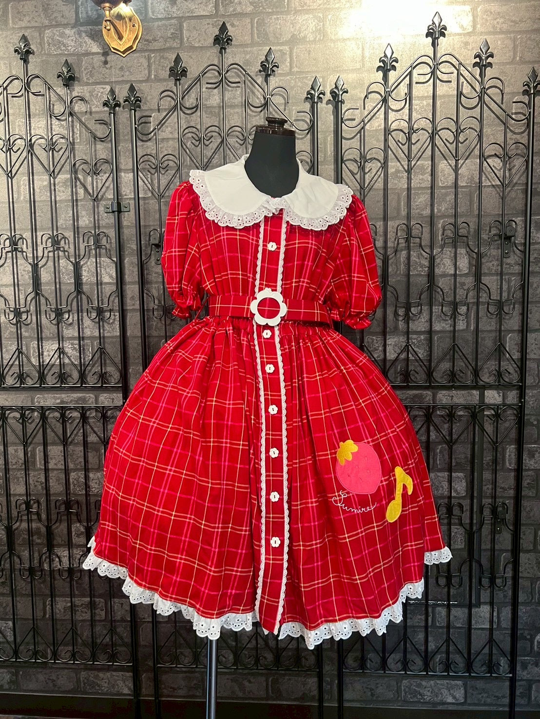 [Violet FANE] Violet Fern Happy Tartans One Piece (Saxophone)