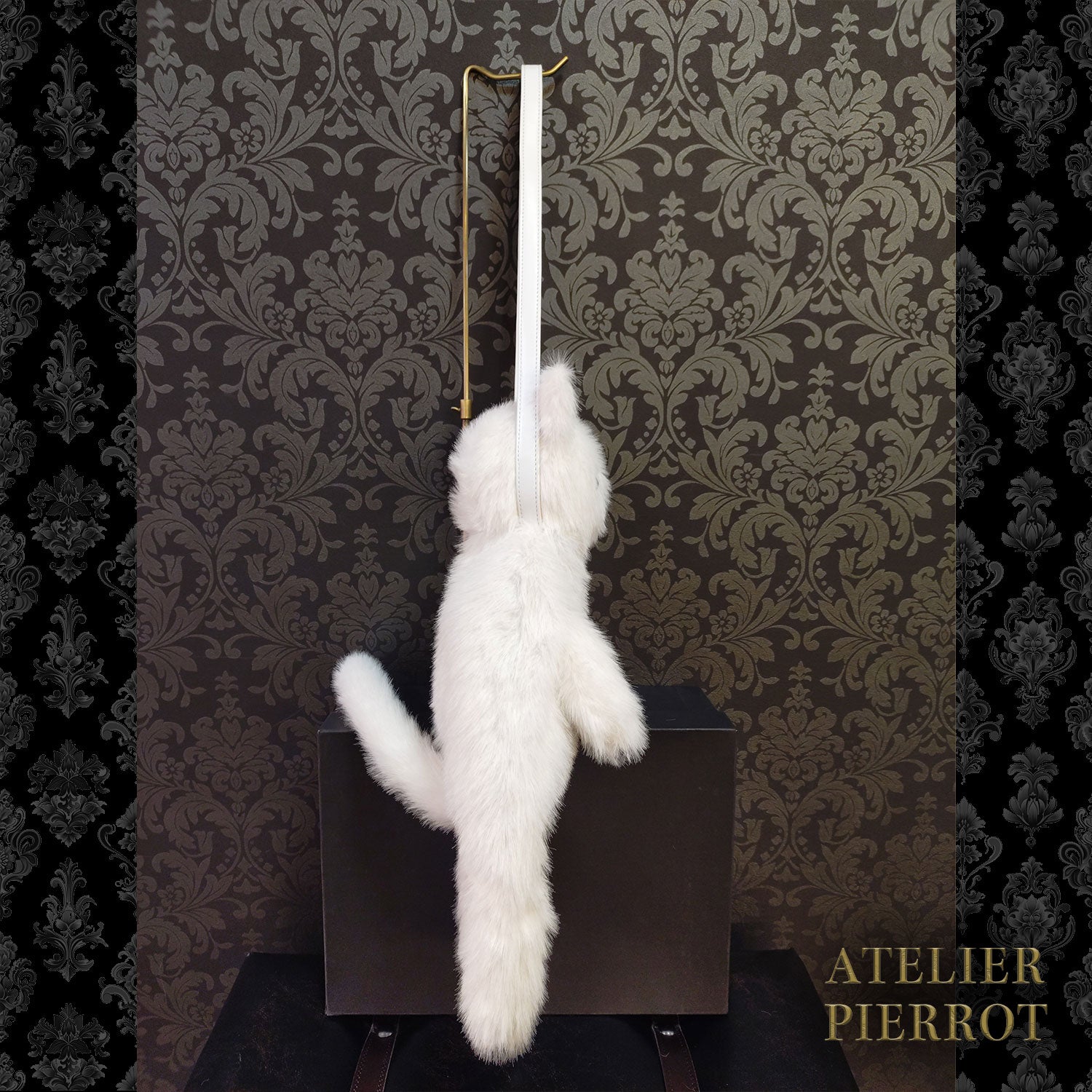 【ATELIER PIERROT】　Noir Neko Shoulder Bag　ホワイト/グレー/ブラック ★3月上旬～中旬入荷予定★