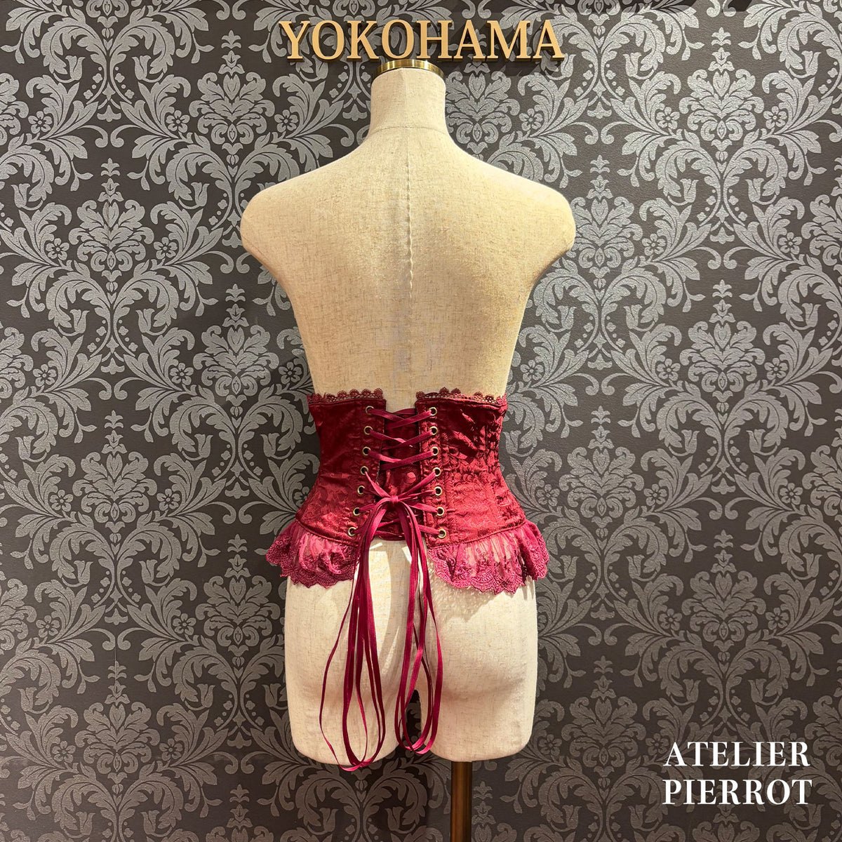 【ATELIER PIERROT】　★Now accepting reservations★Frill Short Corset  Plus Size   Size 2/Size 3/Size 4